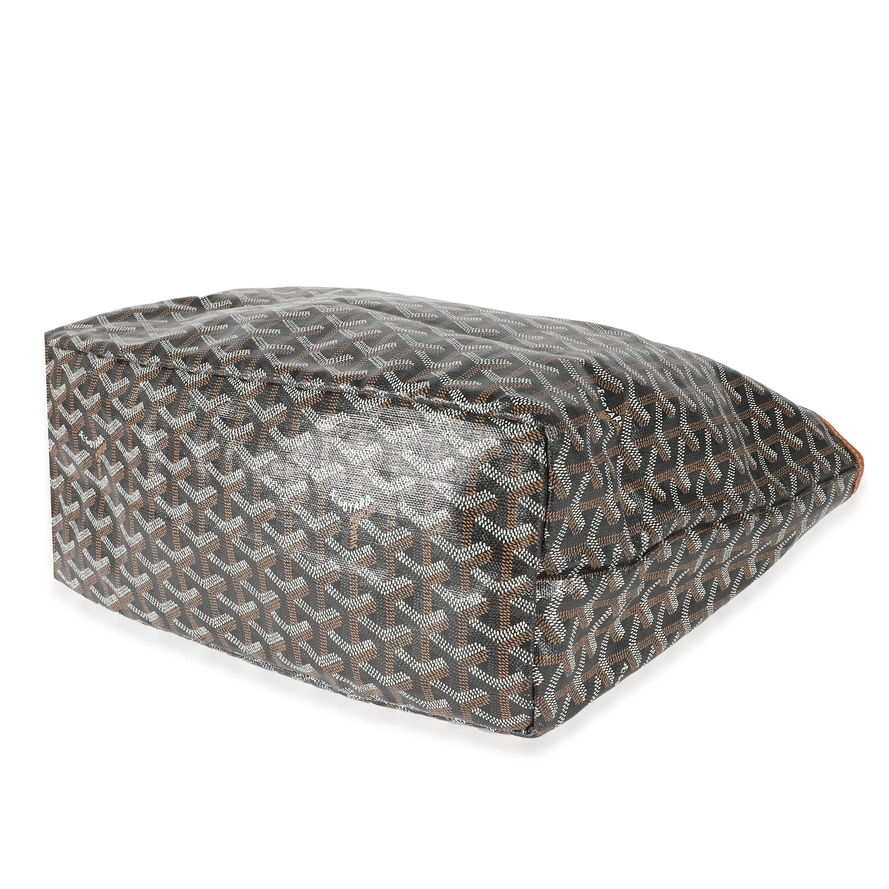 Goyard Gold Black Goyardine Saint Louis PM - Image 5