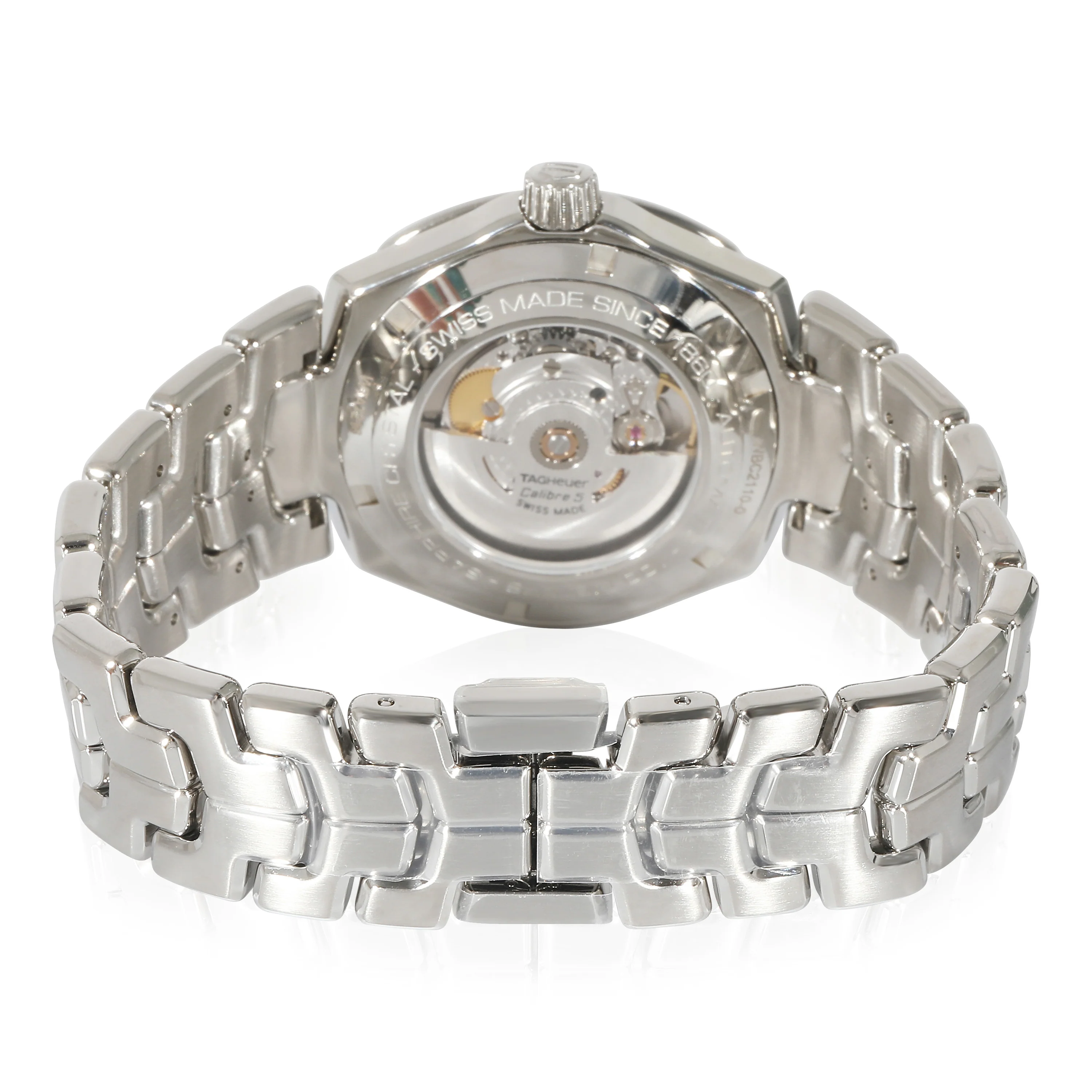 Tag Heuer Link Calibre 5 WBC2110.BA0603 Mens Watch in Stainless Steel - Image 4