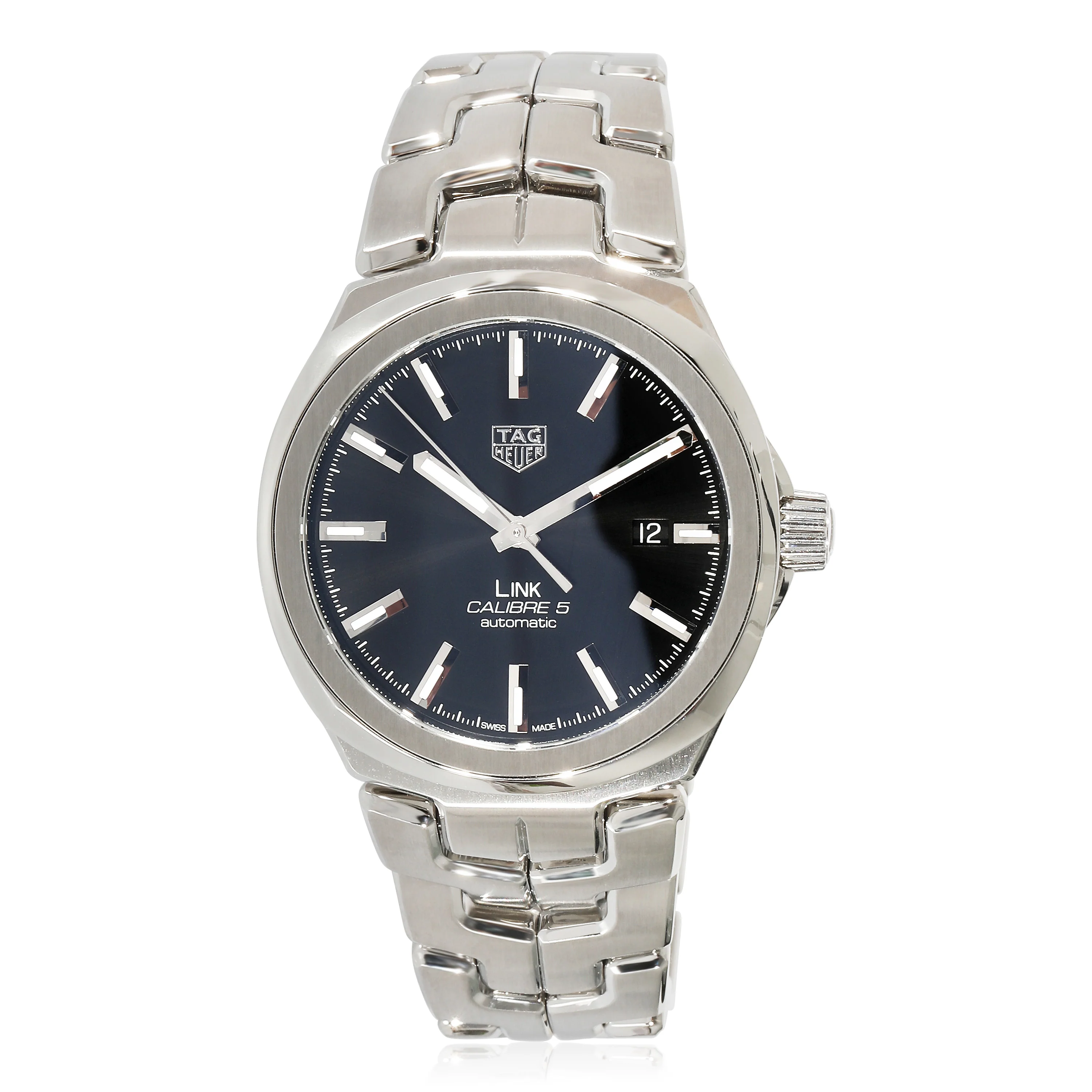Tag Heuer Link Calibre 5 WBC2110.BA0603 Mens Watch in Stainless Steel - Image 6