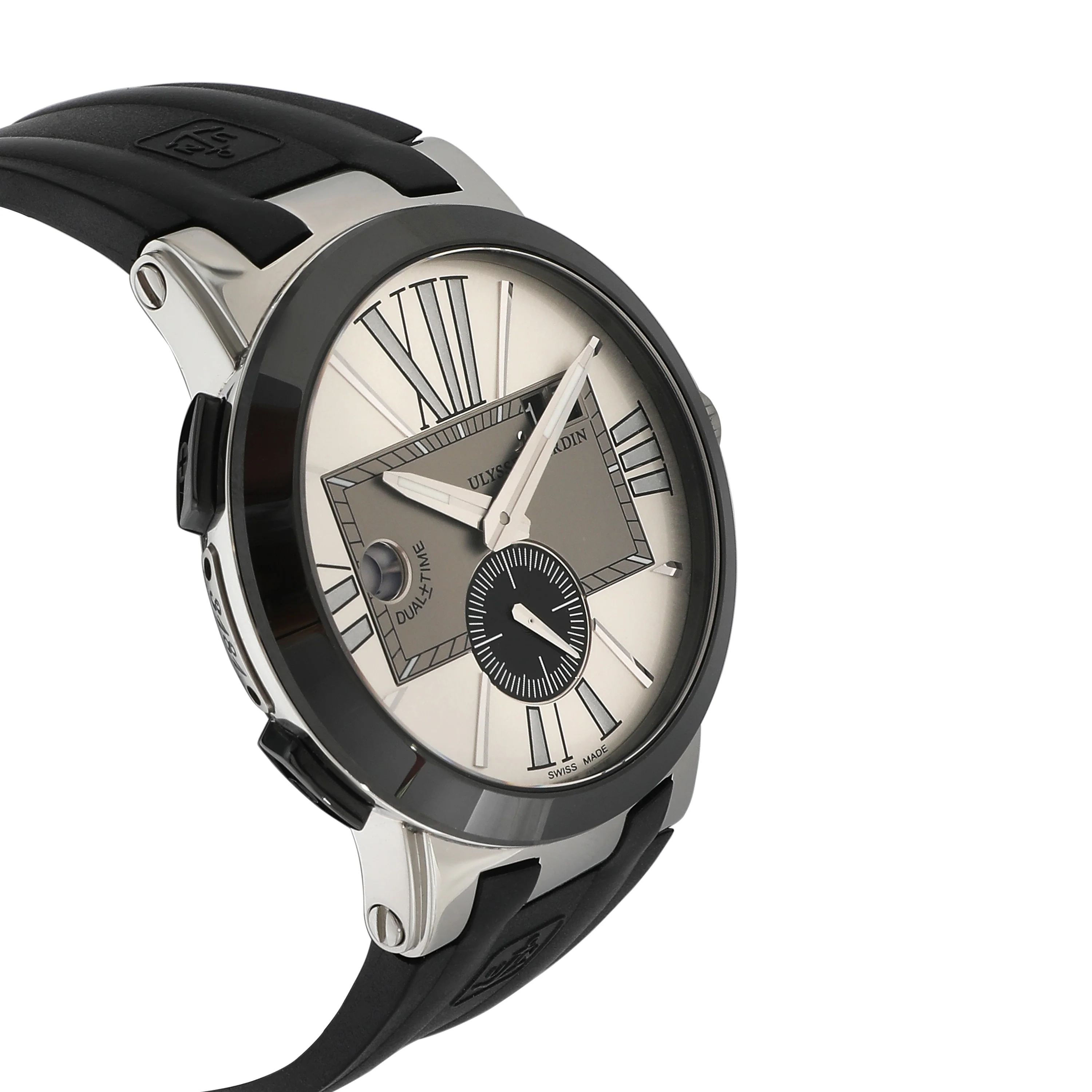 Executive Dual Time 243-00-3/42 Mens Watch in Stainless Steel/Ce - Image 2