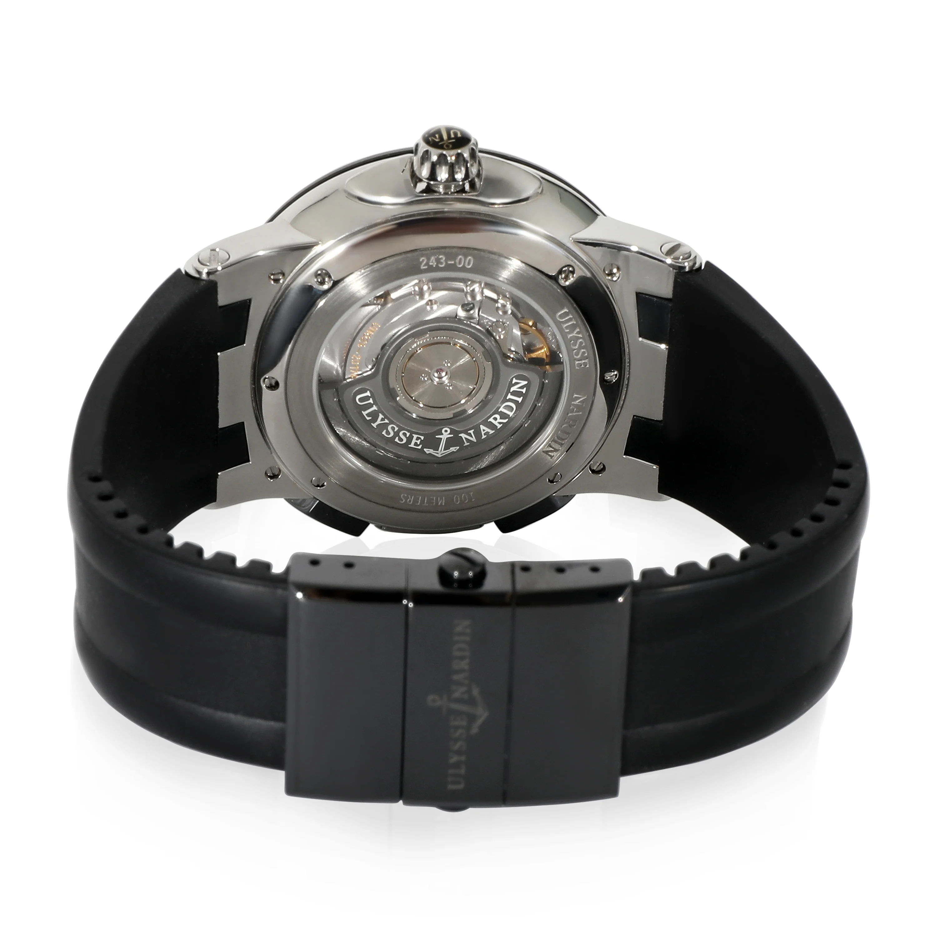 Executive Dual Time 243-00-3/42 Mens Watch in Stainless Steel/Ce - Image 4