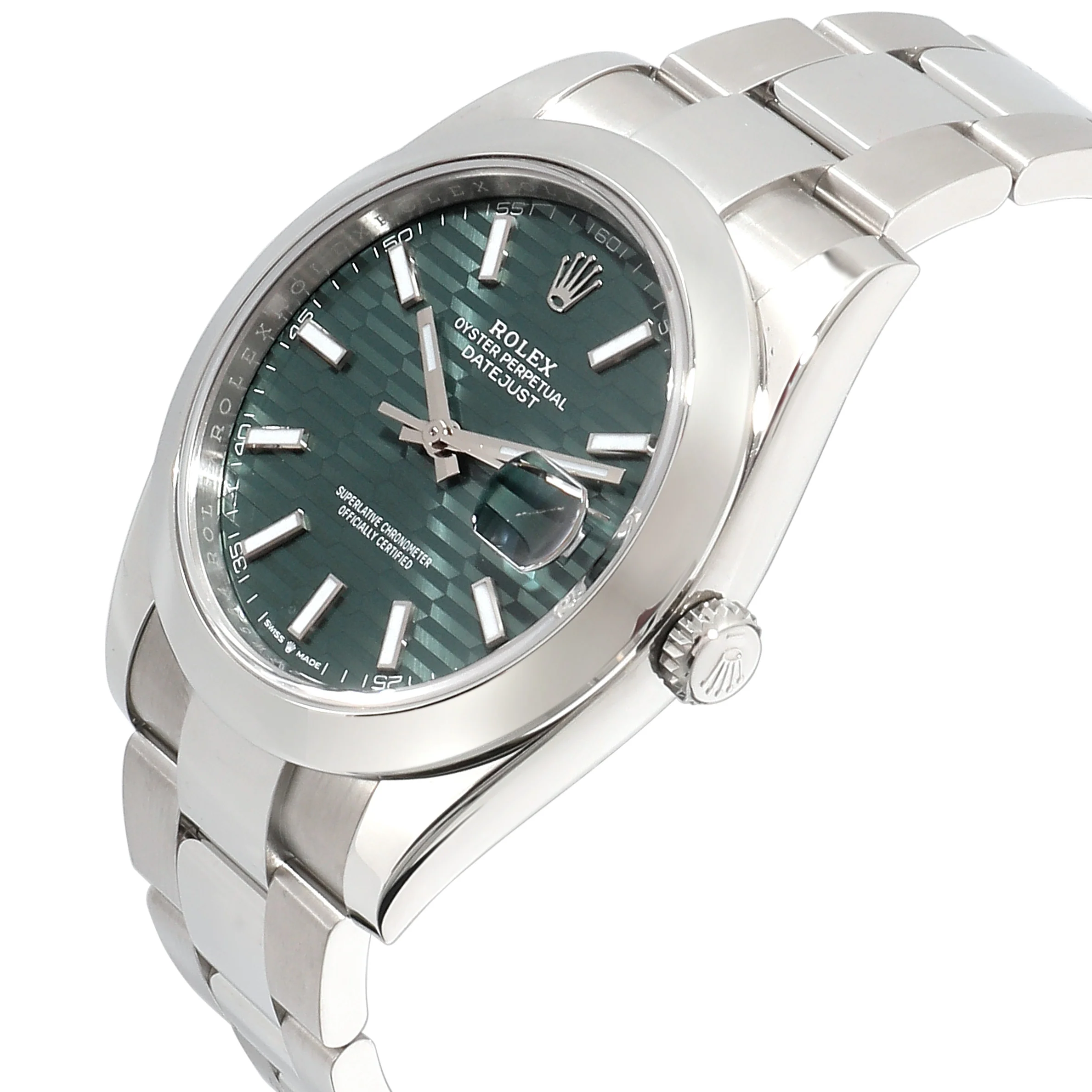 Rolex Datejust 41 126300 Mens Watch in Stainless Steel - Image 3