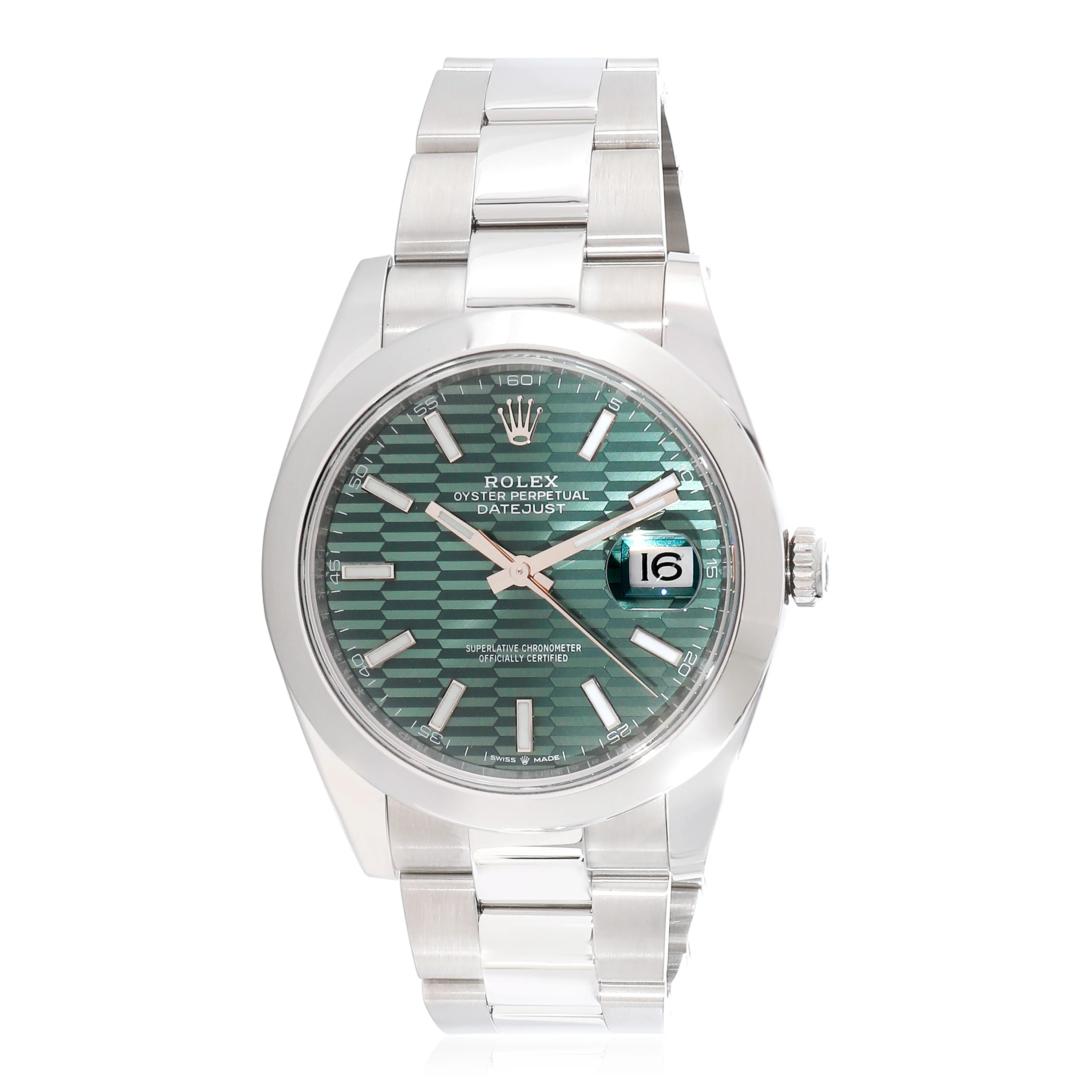 Rolex Datejust 41 126300 Mens Watch in Stainless Steel - Image 5