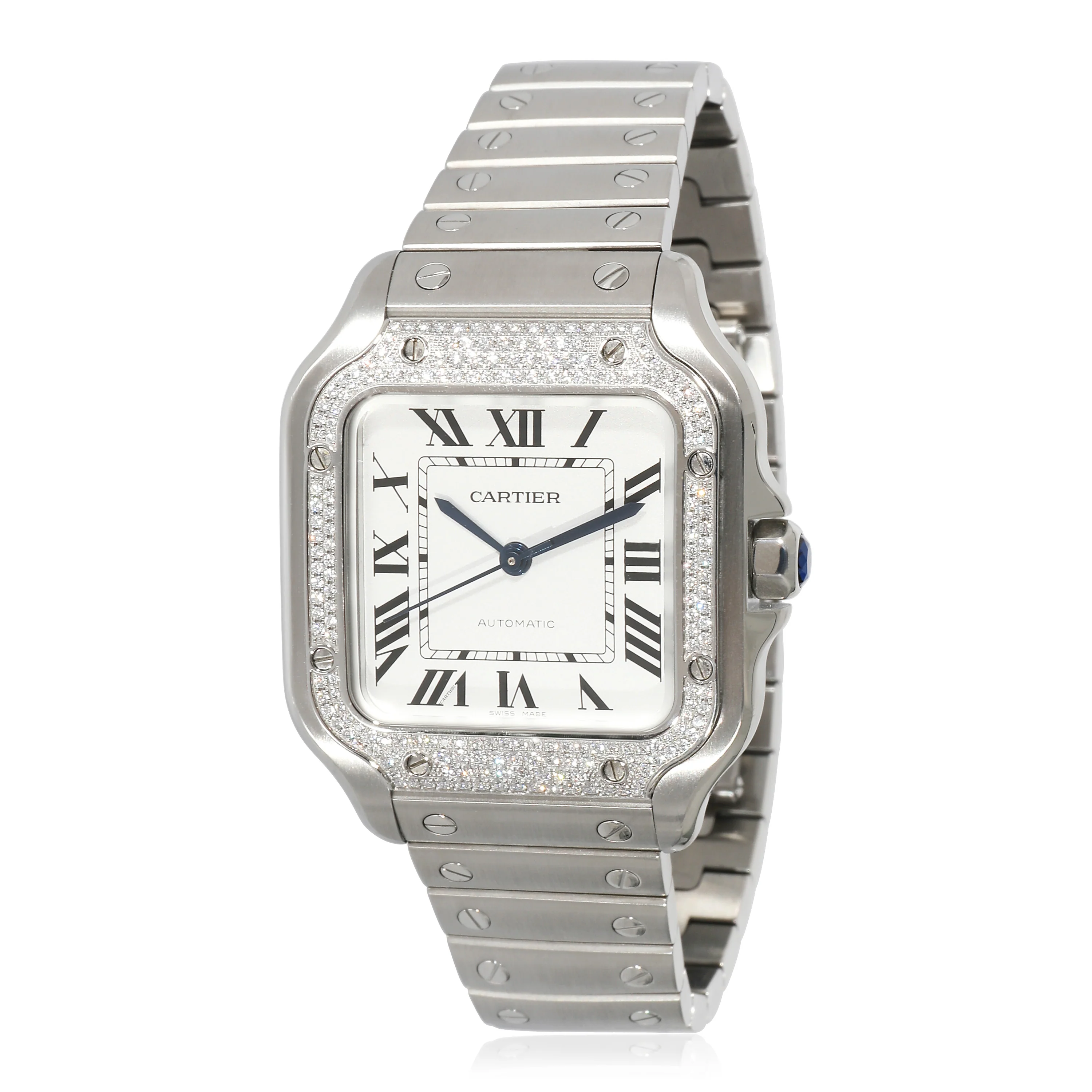 Cartier Santos de Cartier W4SA0005 Mens Watch in Stainless Steel