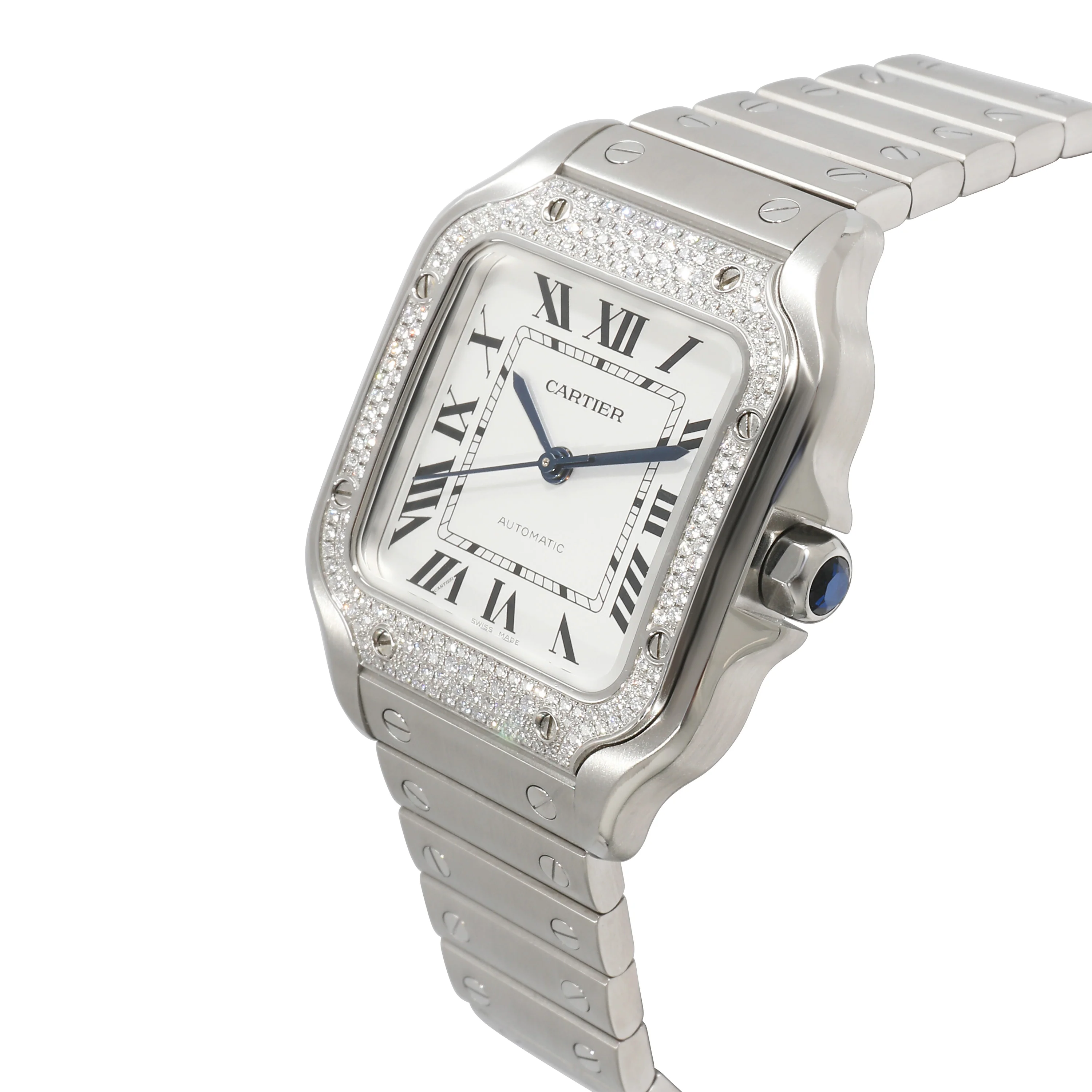 Cartier Santos de Cartier W4SA0005 Mens Watch in Stainless Steel - Image 3
