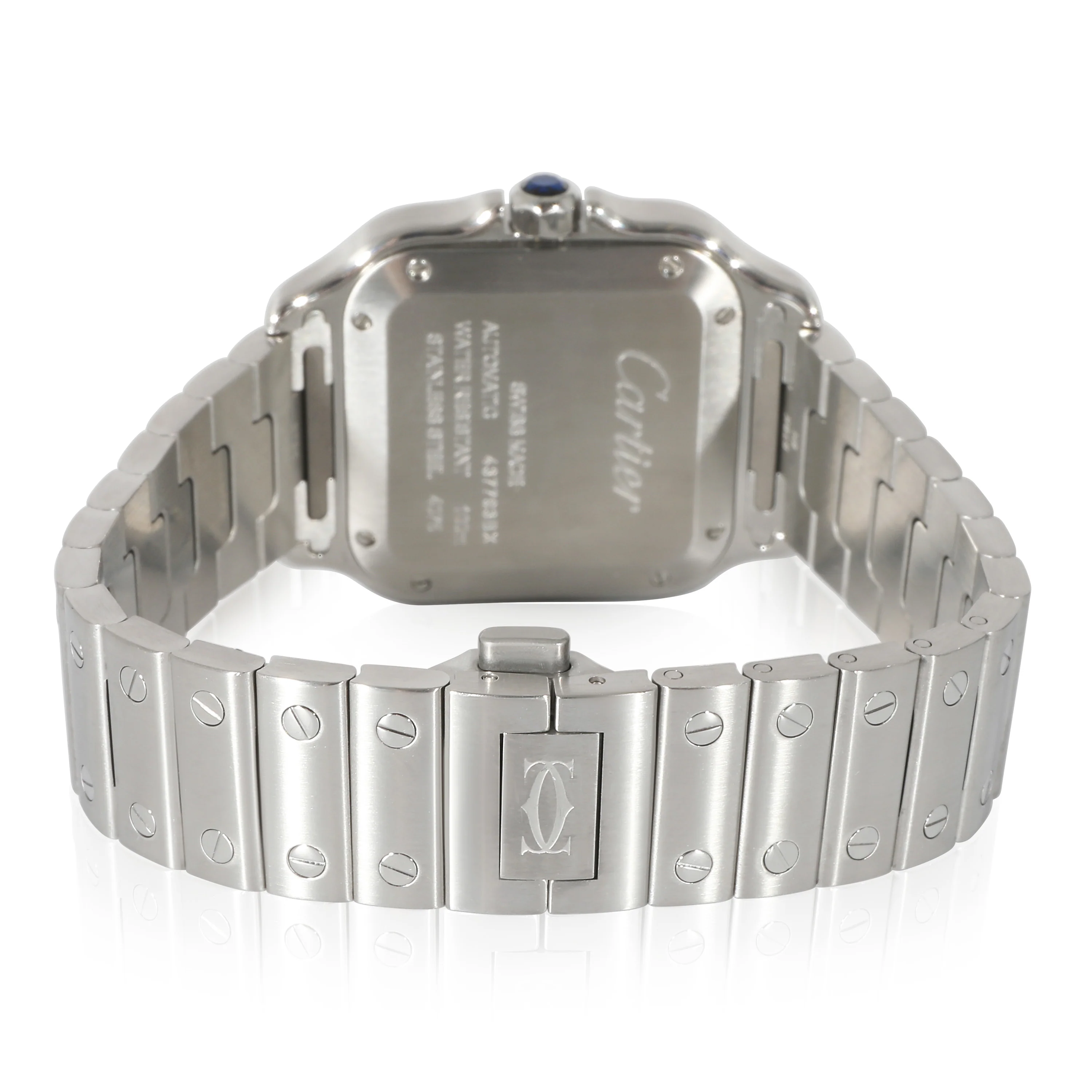 Cartier Santos de Cartier W4SA0005 Mens Watch in Stainless Steel - Image 4
