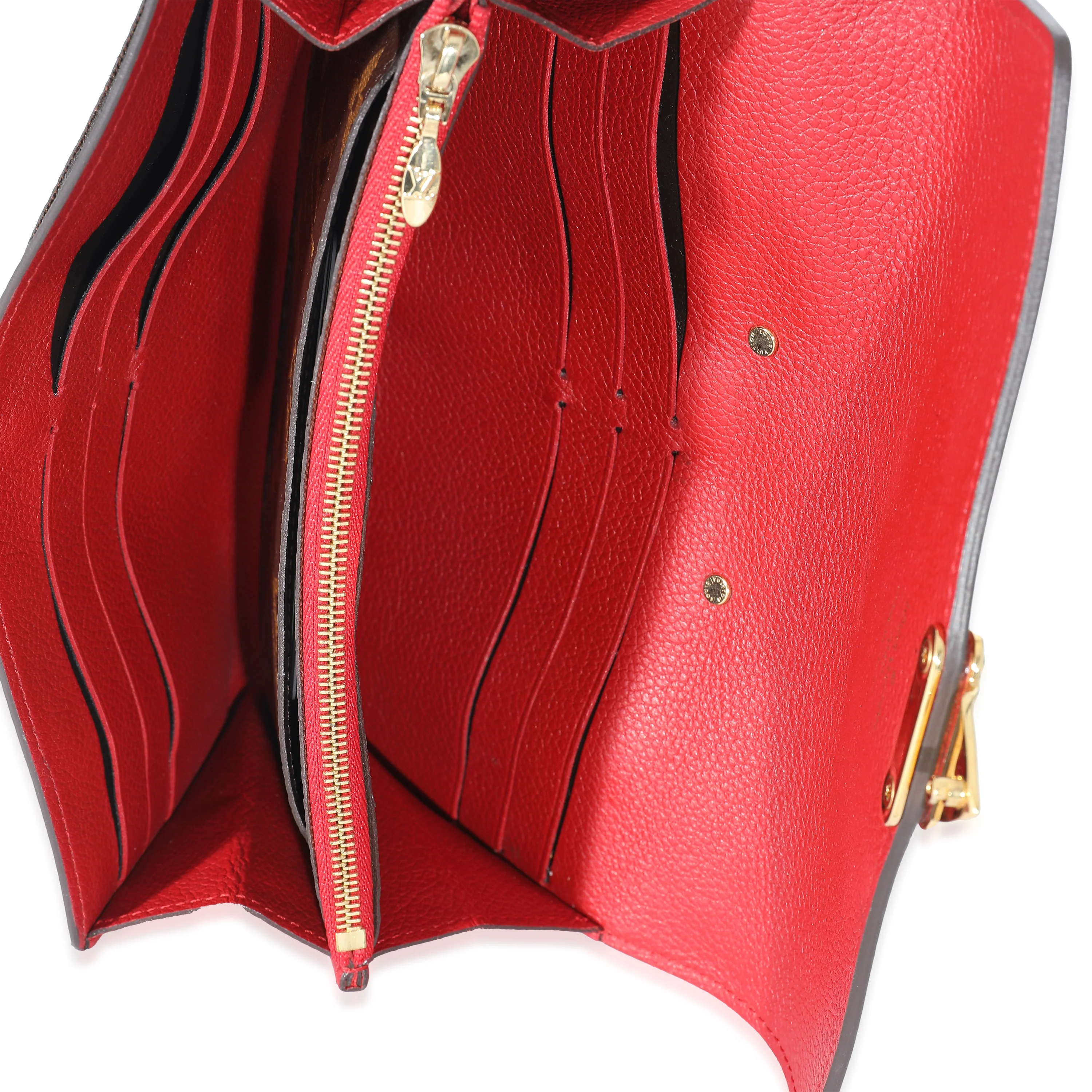 Louis Vuitton Cherry Monogram Canvas Pallas Wallet - Image 6