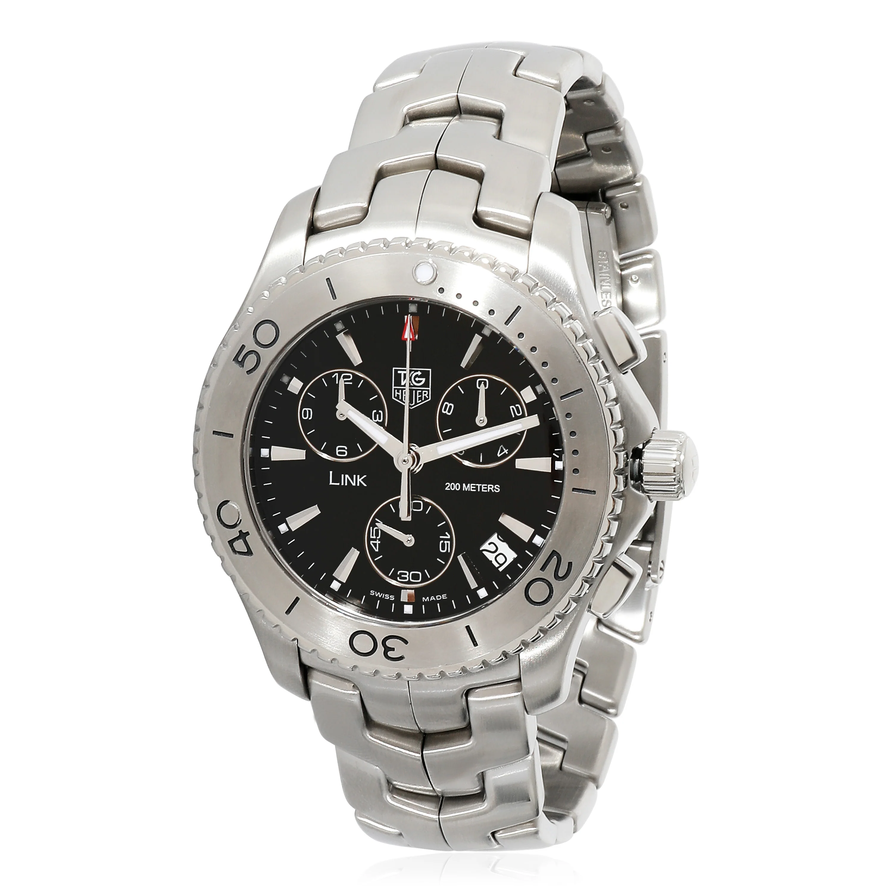 Tag Heuer Link Chrono CJ1110.BA0576 Mens Watch in  Stainless Steel