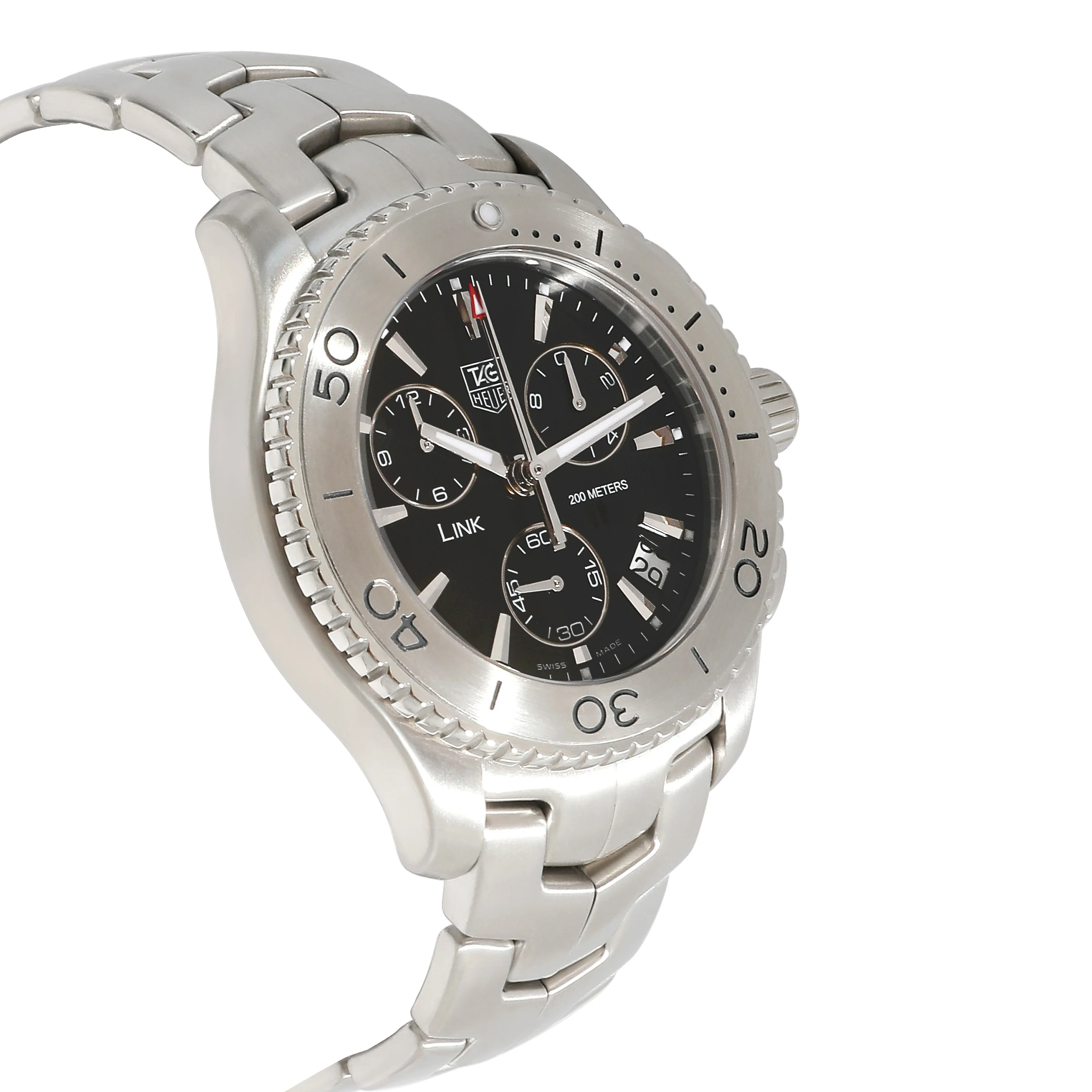 Tag Heuer Link Chrono CJ1110.BA0576 Mens Watch in  Stainless Steel - Image 2