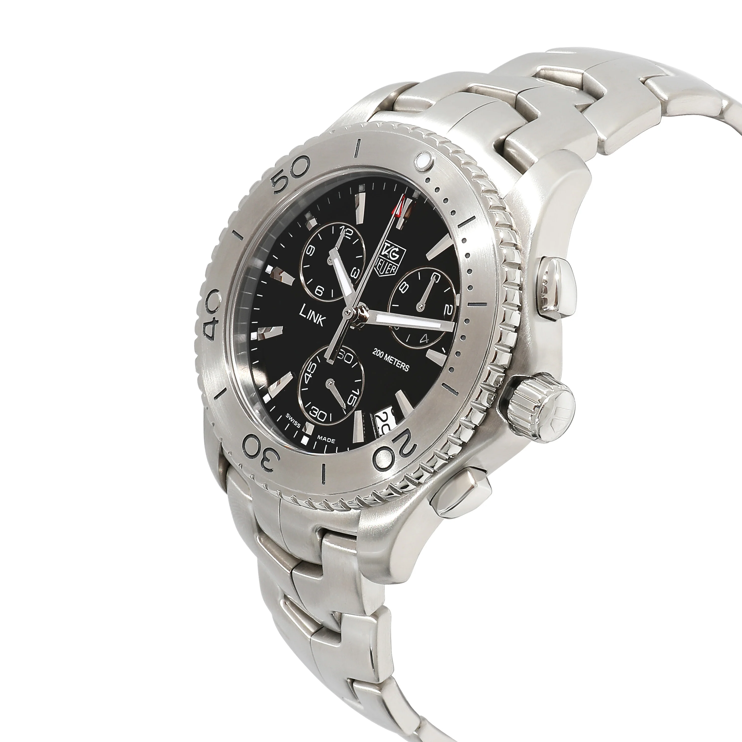 Tag Heuer Link Chrono CJ1110.BA0576 Mens Watch in  Stainless Steel - Image 3