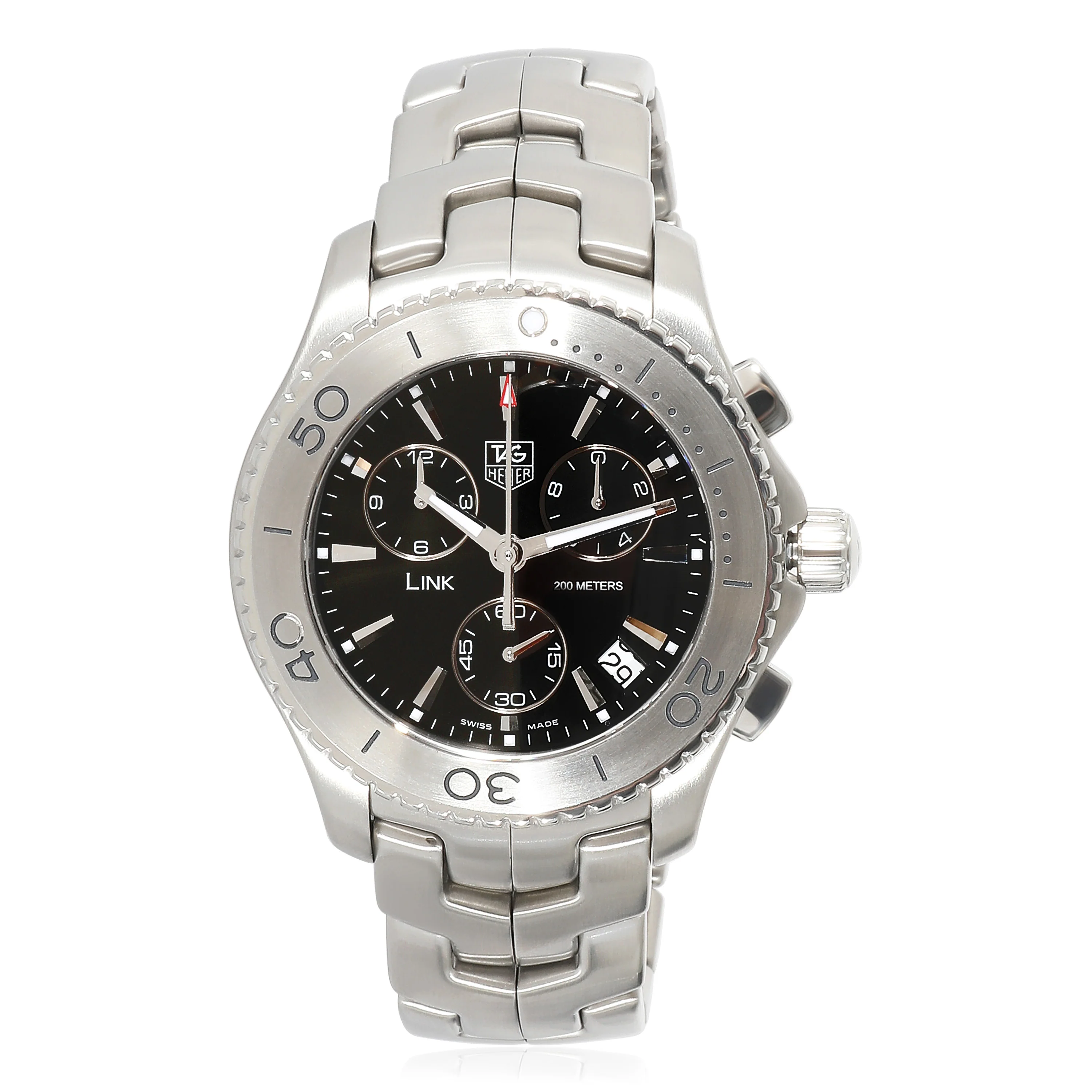 Tag Heuer Link Chrono CJ1110.BA0576 Mens Watch in  Stainless Steel - Image 5