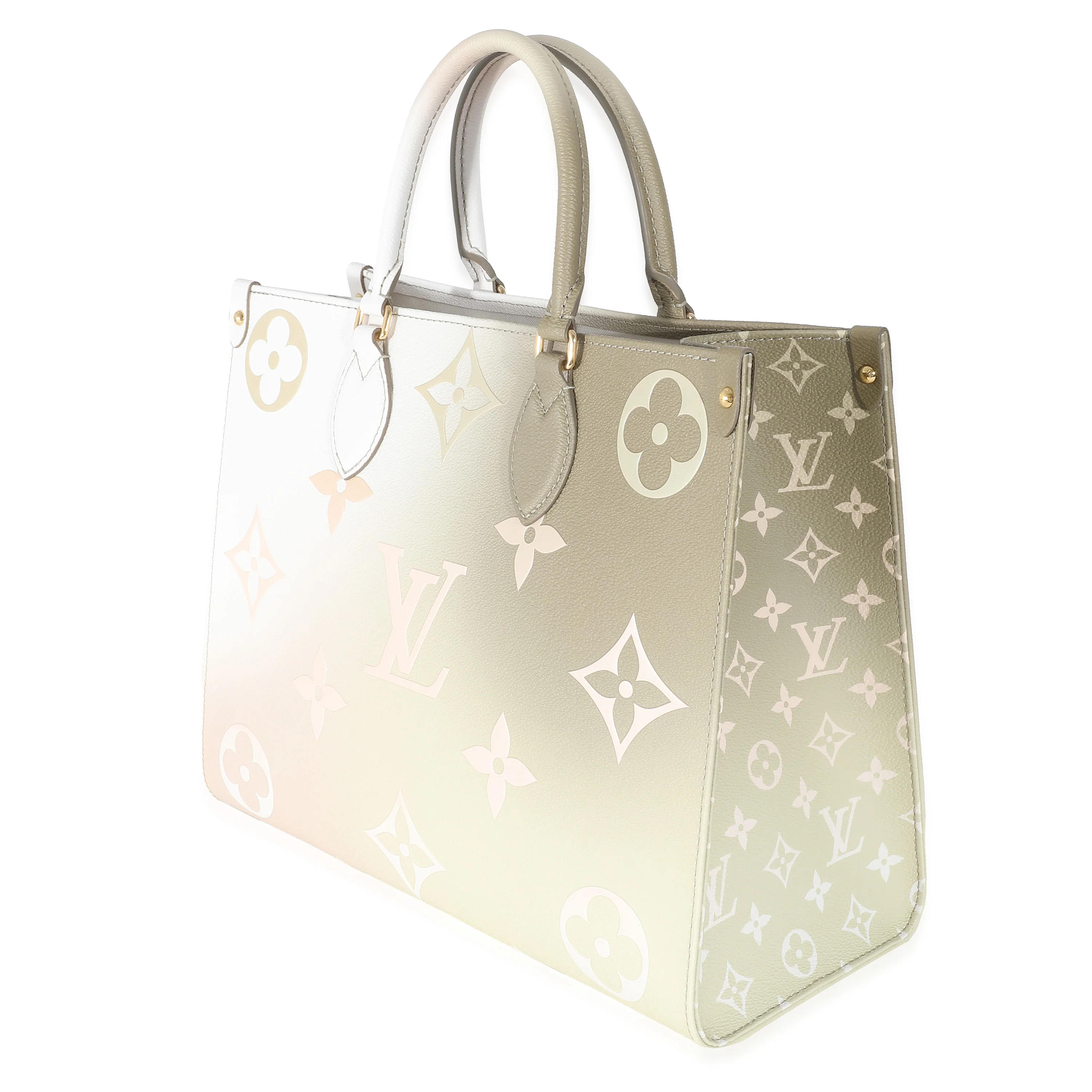 Louis Vuitton Monogram Sunset Khaki Canvas Onthego MM - Image 2
