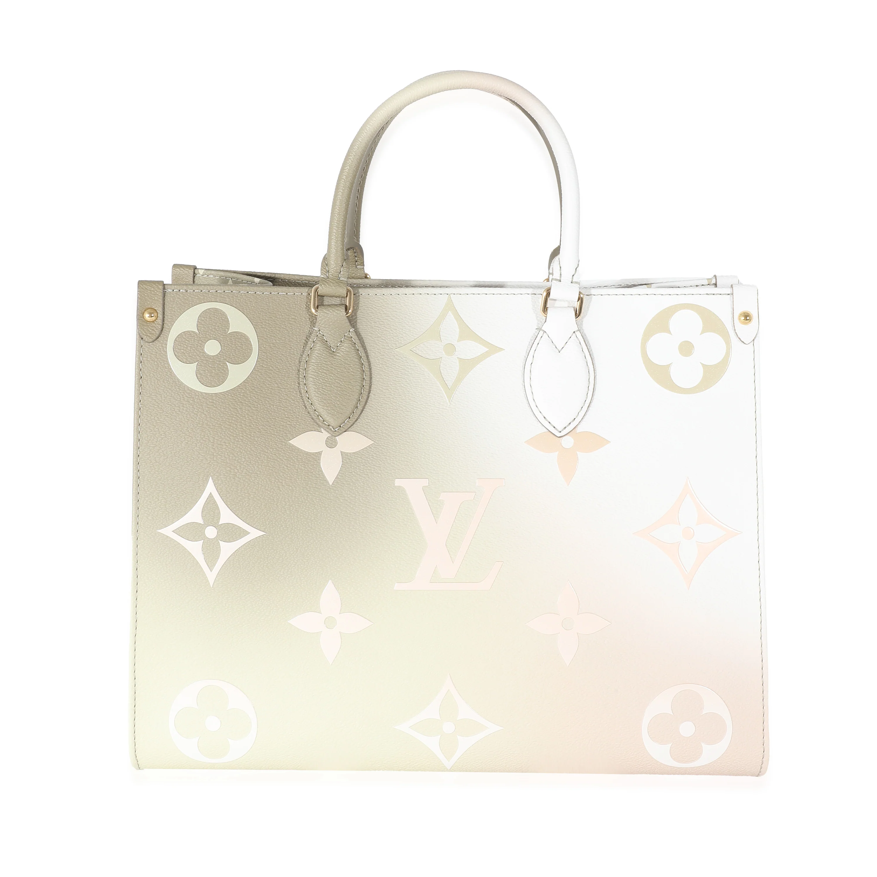 Louis Vuitton Monogram Sunset Khaki Canvas Onthego MM - Image 3