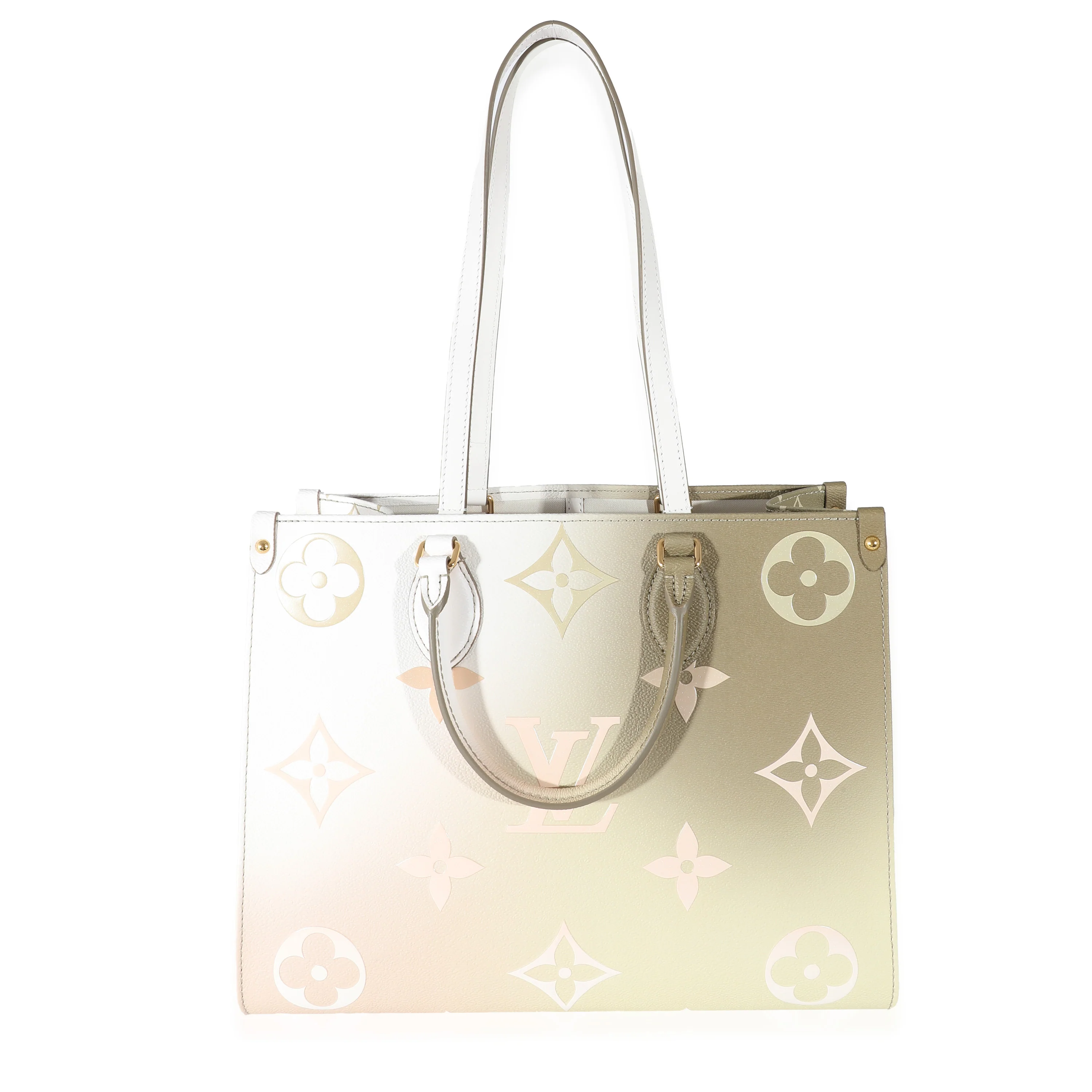 Louis Vuitton Monogram Sunset Khaki Canvas Onthego MM - Image 4