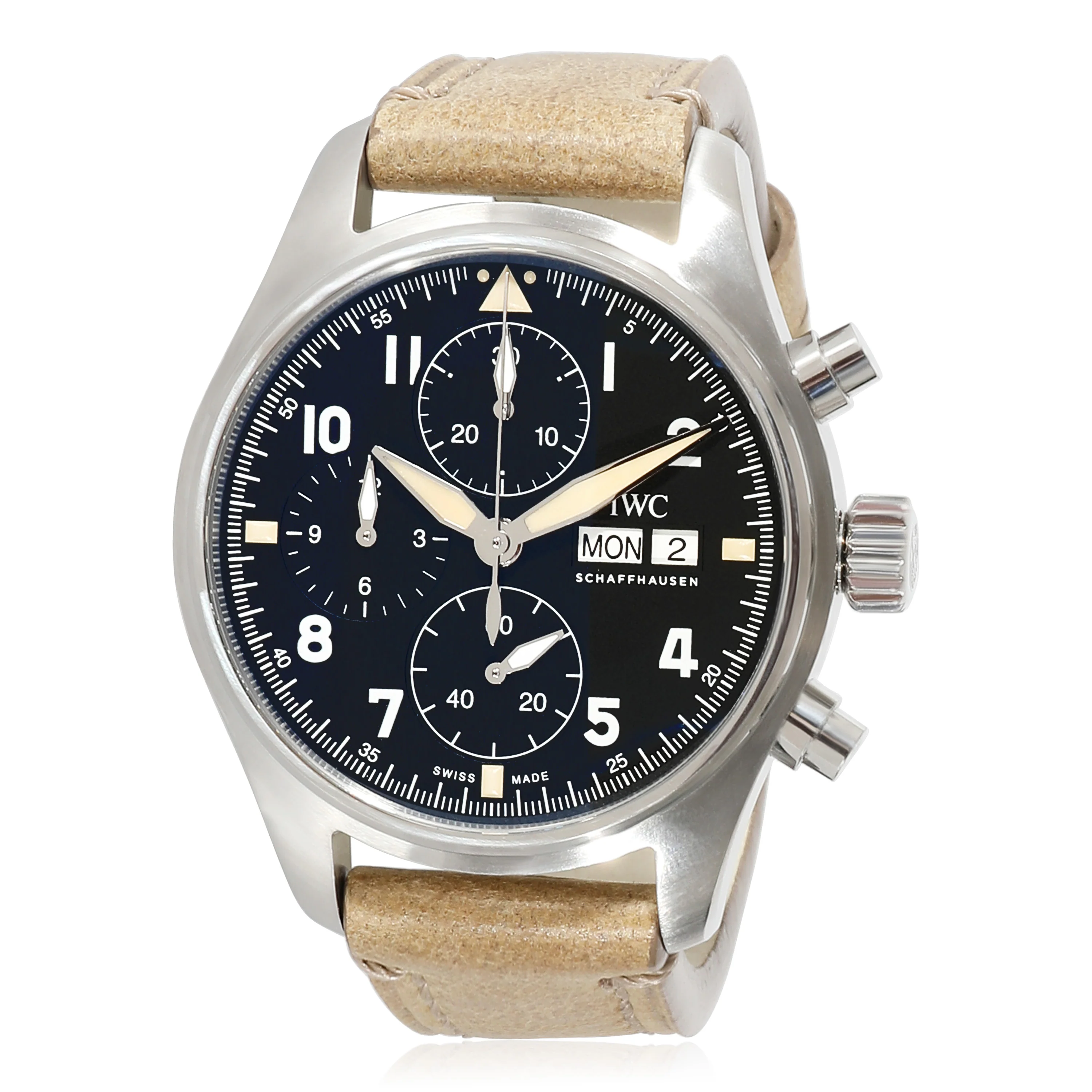 IWC Pilot Spitfire IW387901 Mens Watch in  Stainless Steel - Image 5