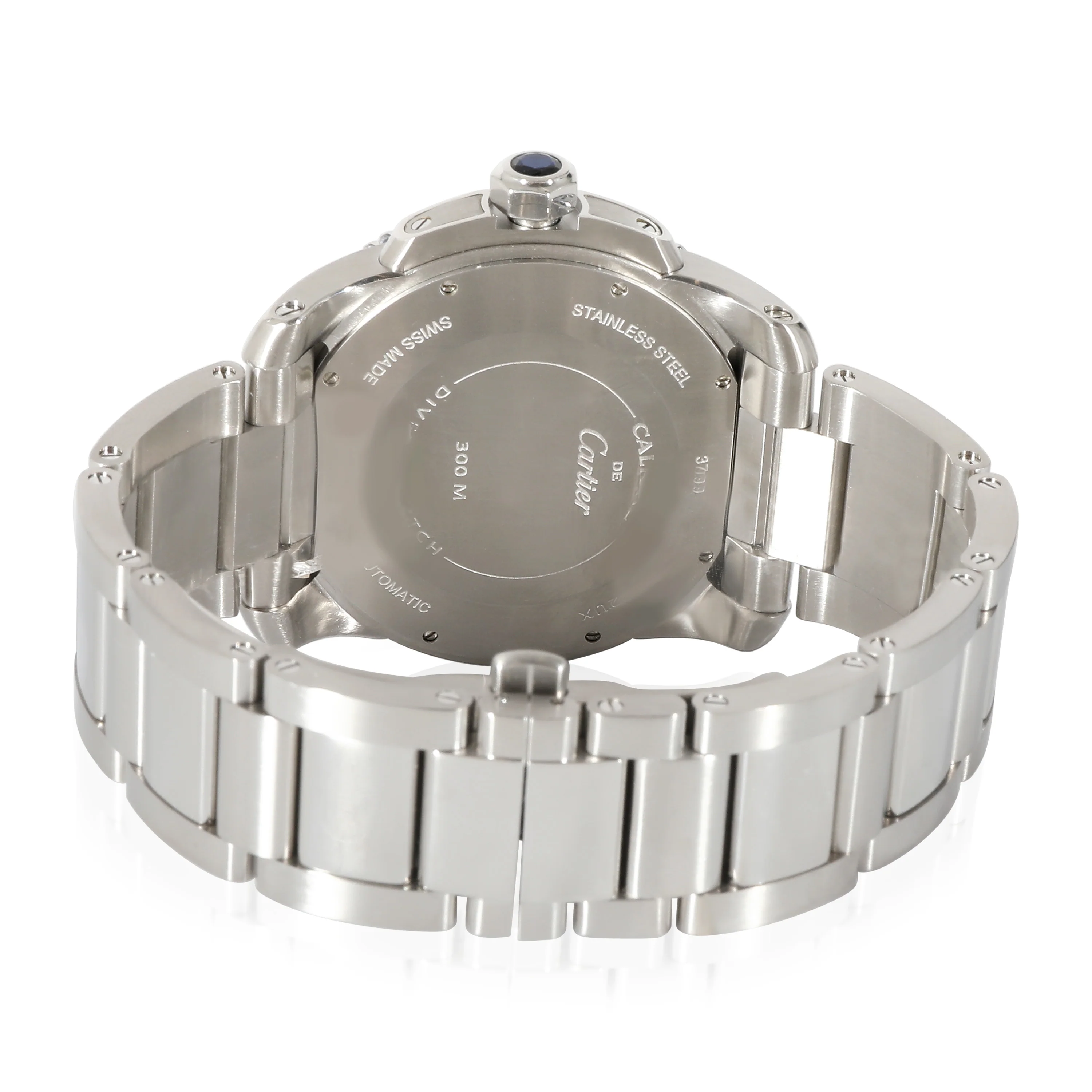 Cartier Caibre Diver W7100057 Mens Watch in Stainless Steel - Image 4