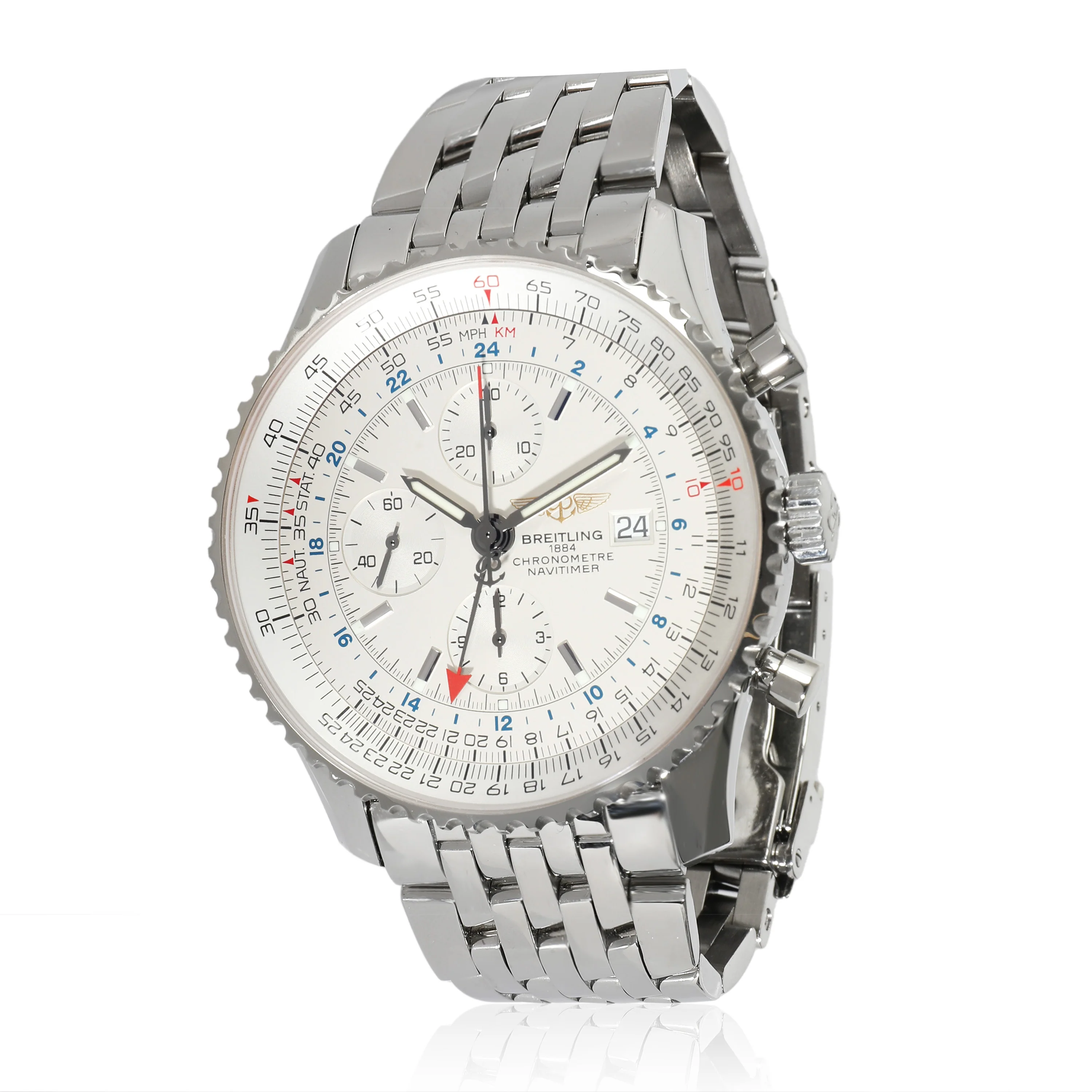 Breitling Navitmer World A2432212/G571 Mens Watch in Stainless Steel