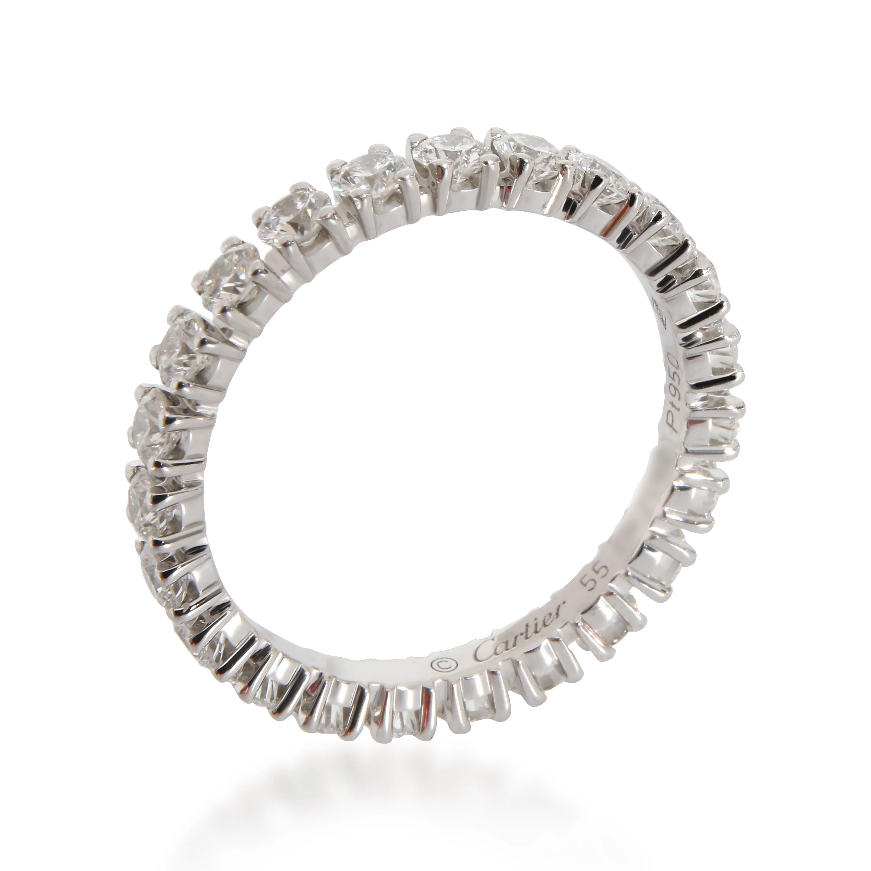 Destinee Wedding Band (Platinum) - Image 5