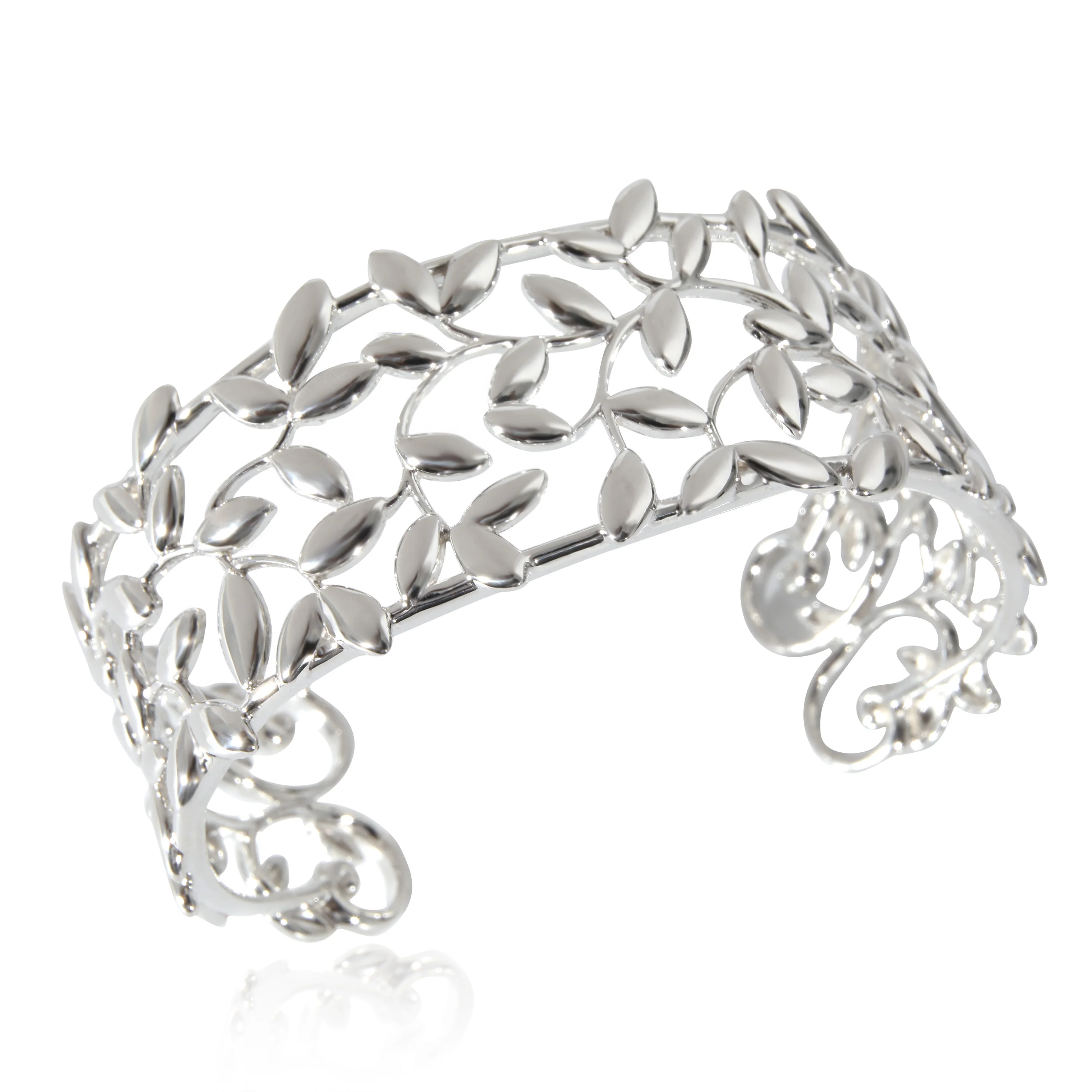 Tiffany & Co. Paloma Picasso Olive Leaf Cuff in Sterling Silver - Image 3