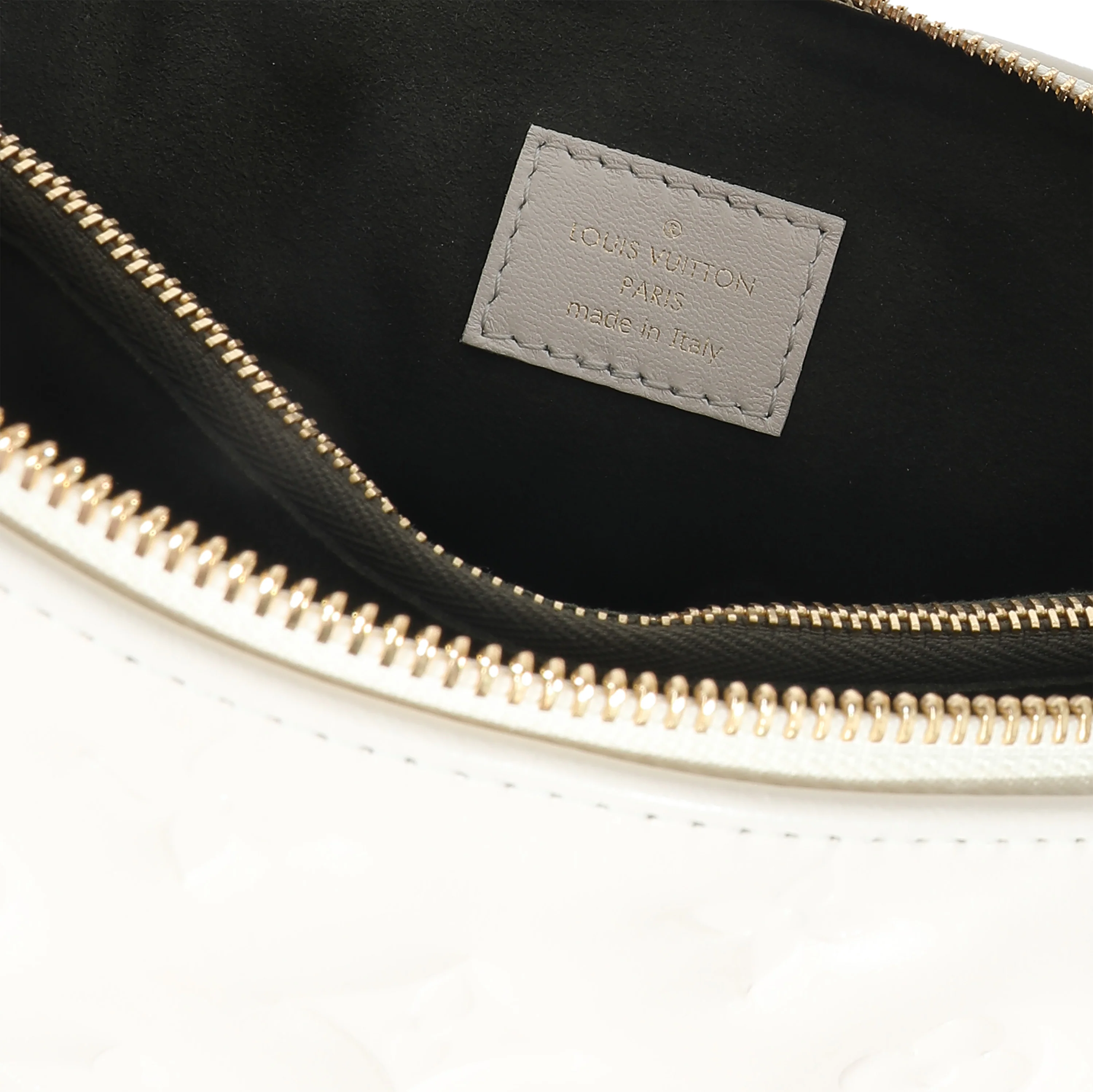 Louis Vuitton Cream Puffy Lambskin Monogram Coussin PM - Image 8