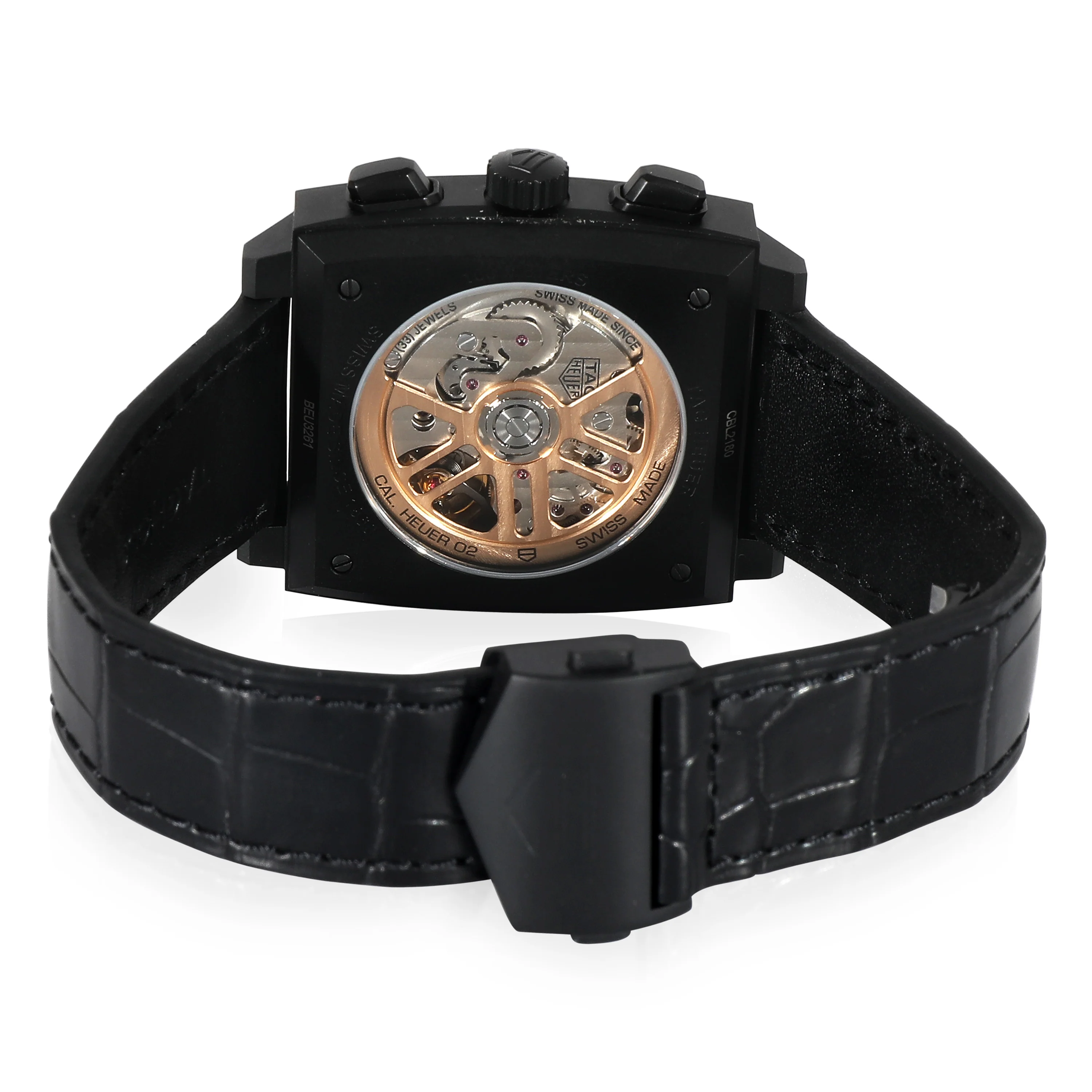 Monaco Dark Lord CBL2180.FC6497 Mens Watch in Titanium - Image 4