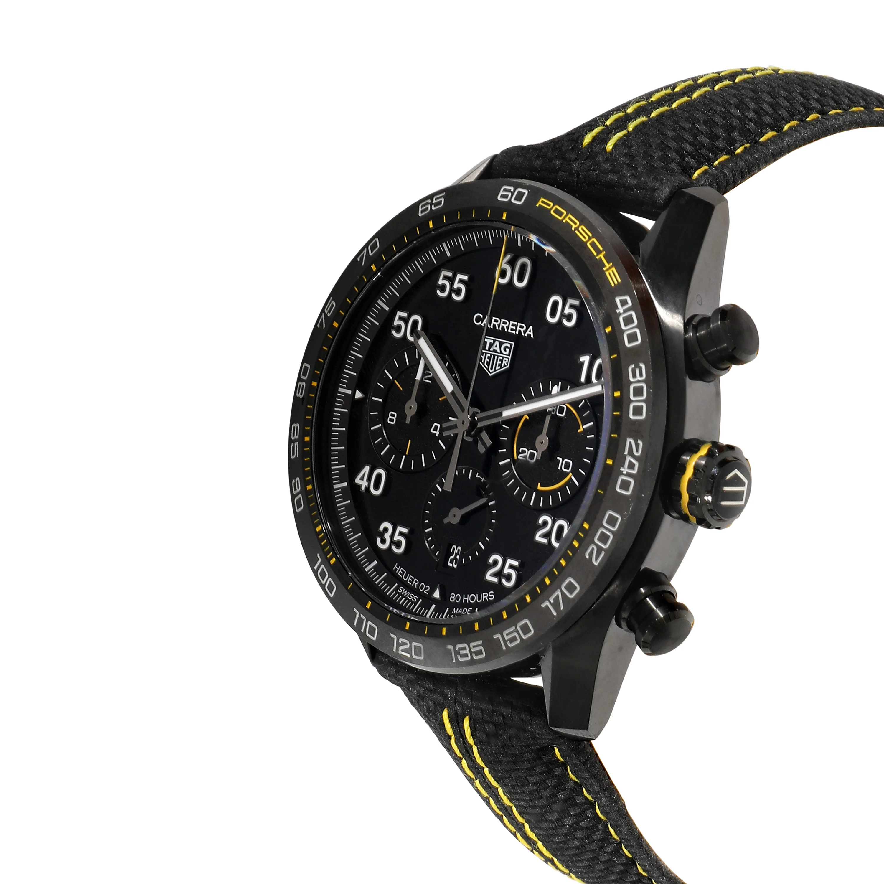 Tag Heuer Carrera X Porsche CBN2A1H.FC6512 Mens Watch in  SS+Ceramic - Image 3