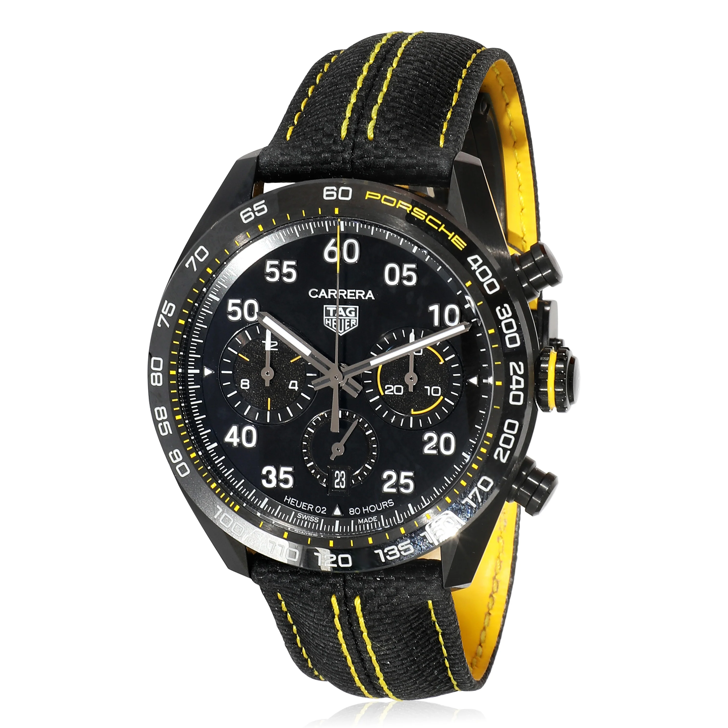 Tag Heuer Carrera X Porsche CBN2A1H.FC6512 Mens Watch in  SS+Ceramic - Image 6