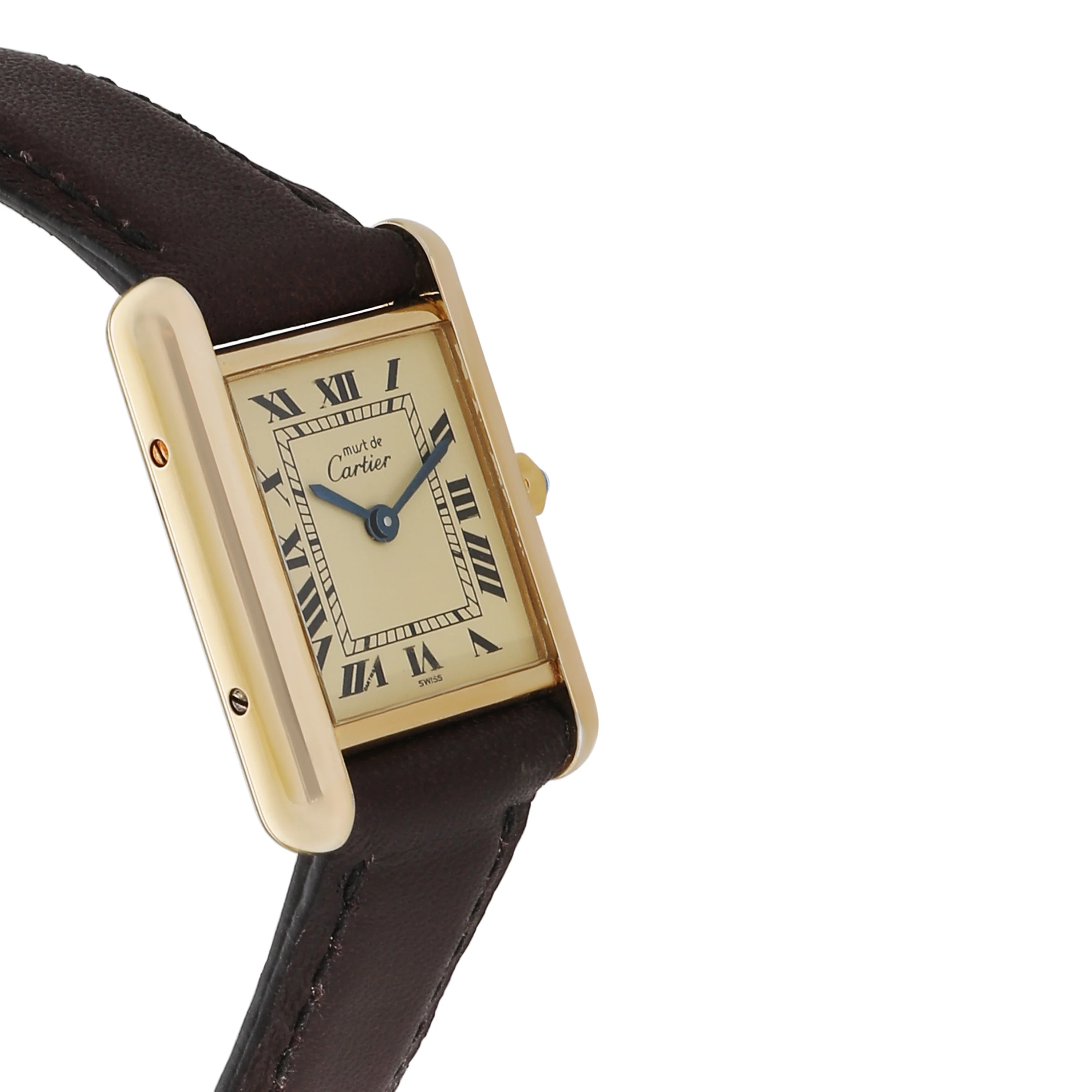 Cartier Must de Cartier Tank 3 66001 Womens Watch in Vermeil - Image 2