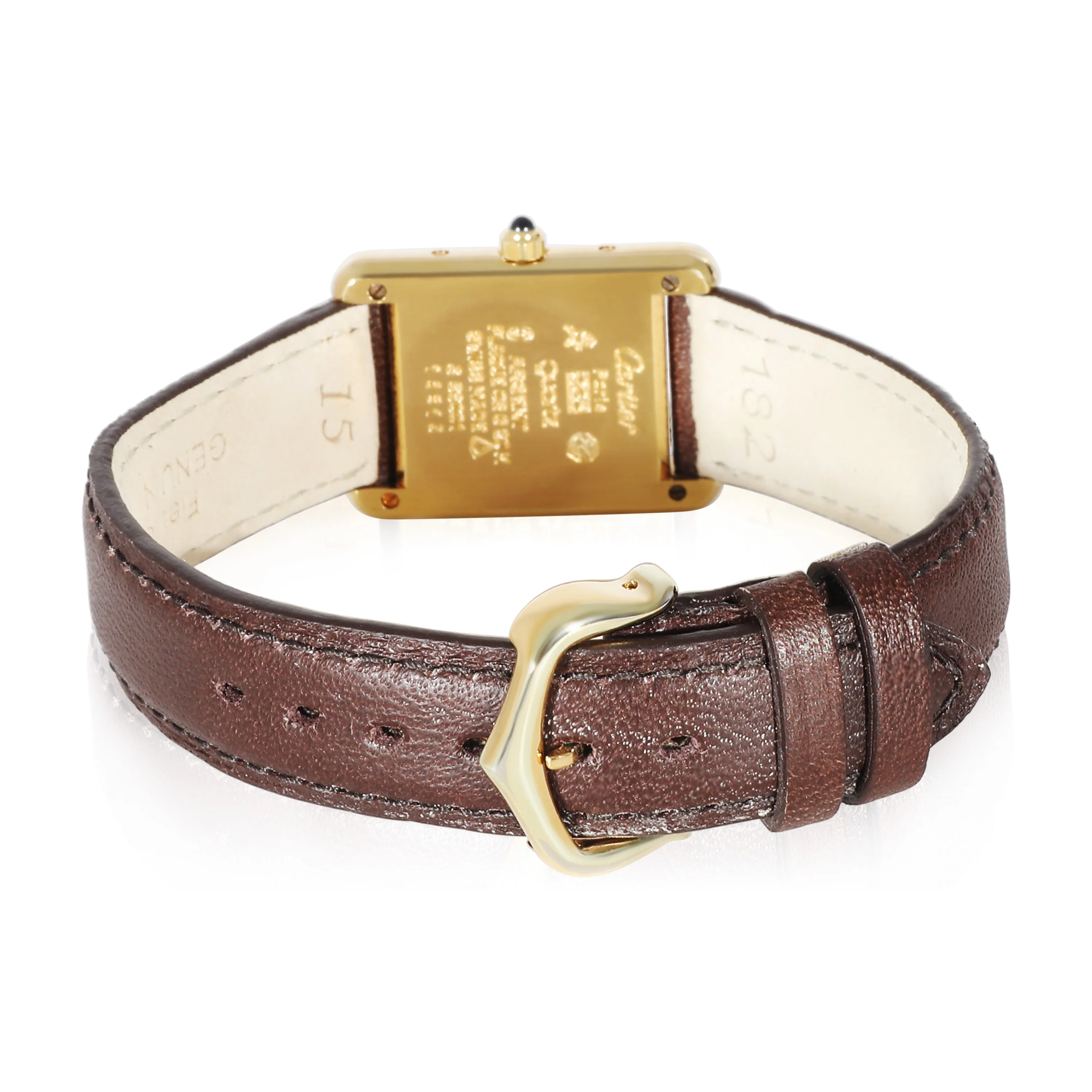 Cartier Must de Cartier Tank 3 66001 Womens Watch in Vermeil - Image 4