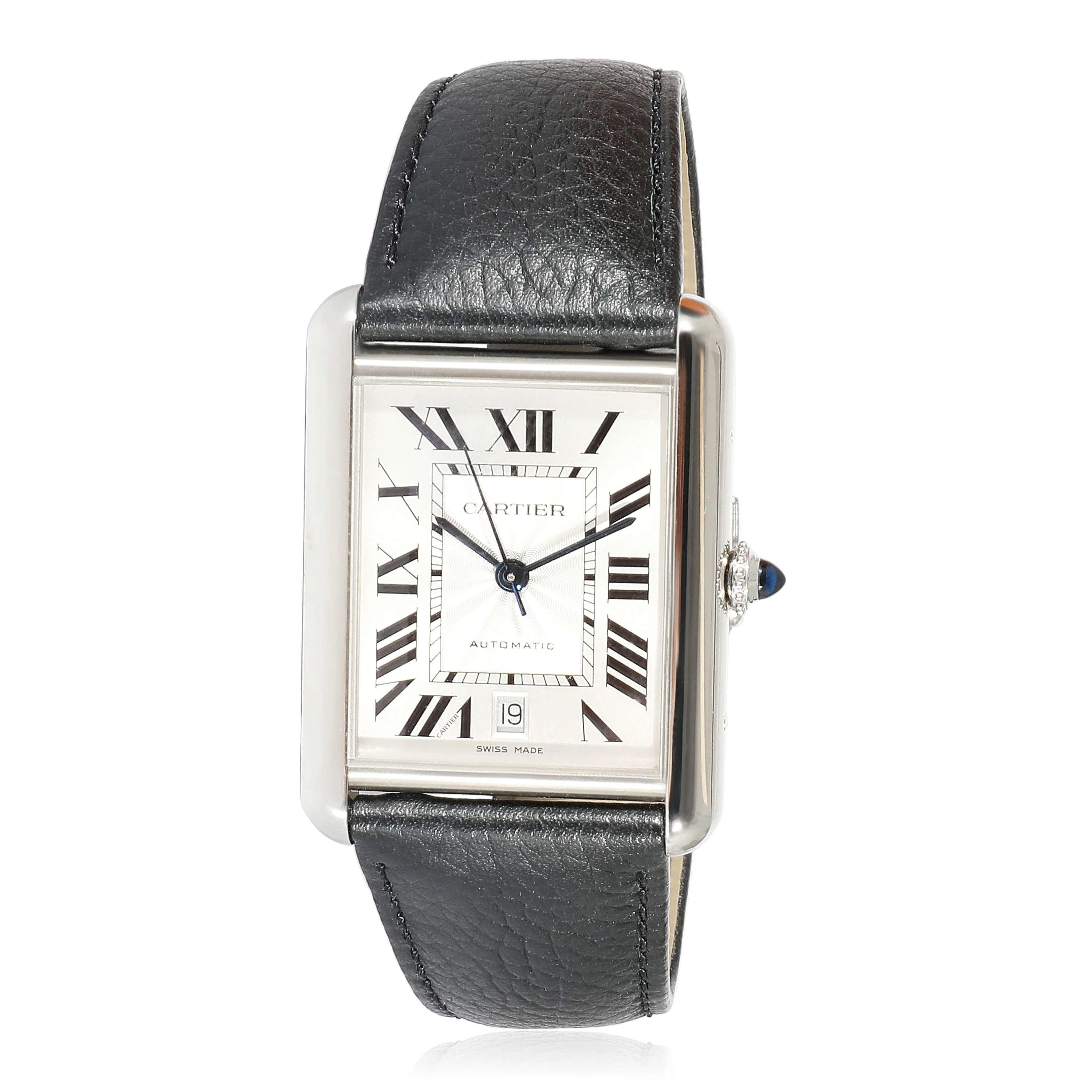 Cartier Tank Must WSTA0040 Mens Watch in  Stainless Steel - Image 6