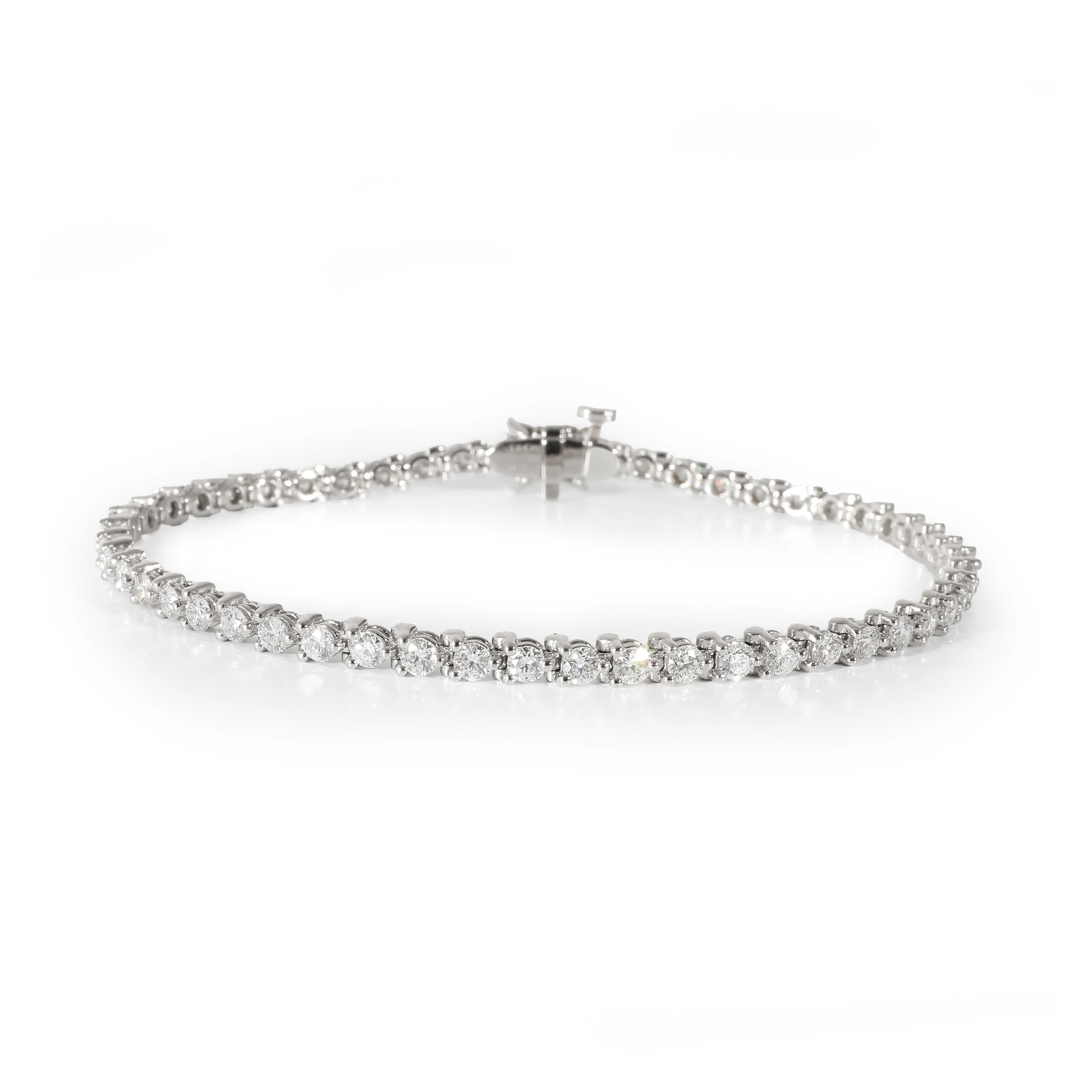 Tiffany & Co. Victoria Bracelet in Platinum 2.90 CTW - Image 3
