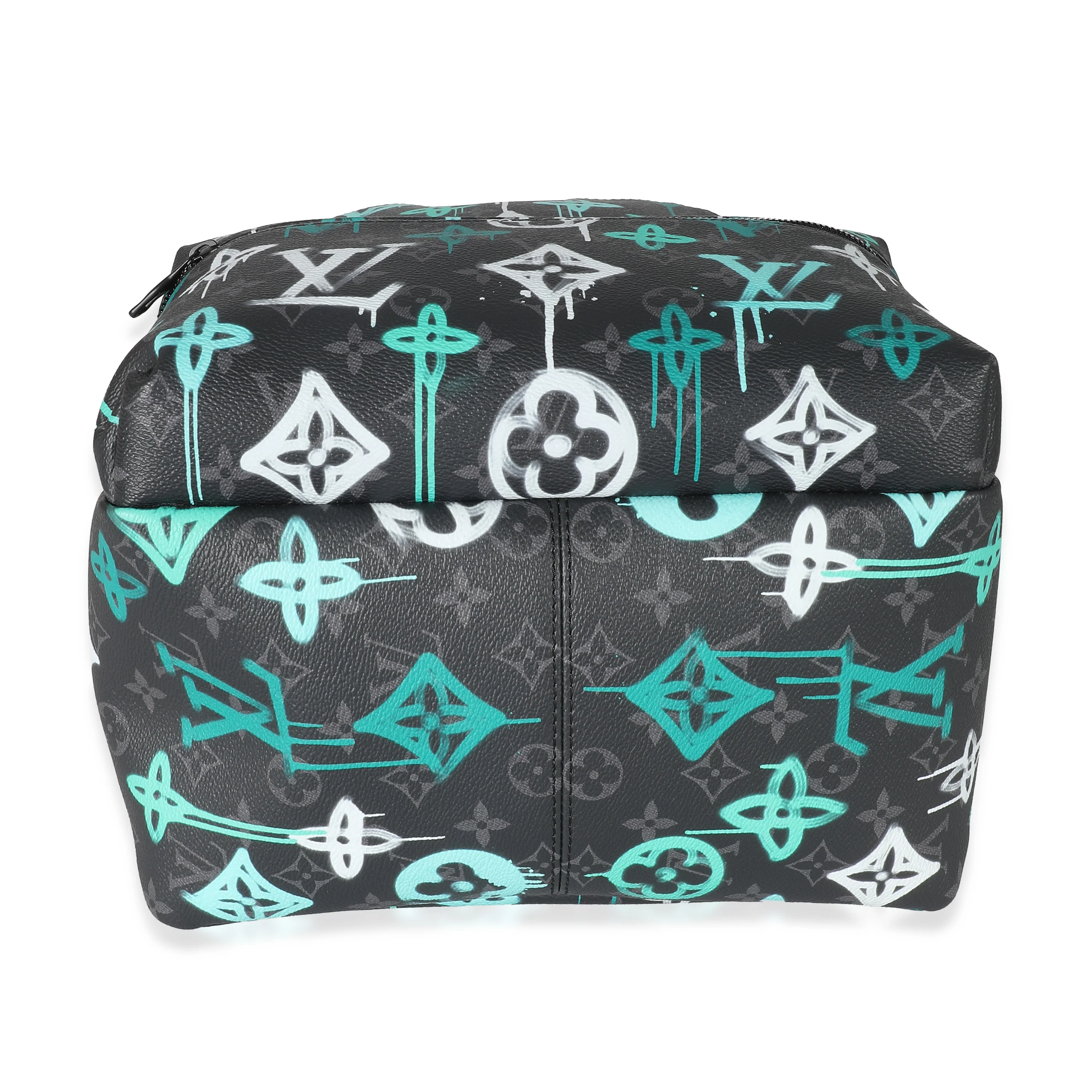 Louis Vuitton Graffiti Monogram Eclipse Canvas Discovery Backpack - Image 4