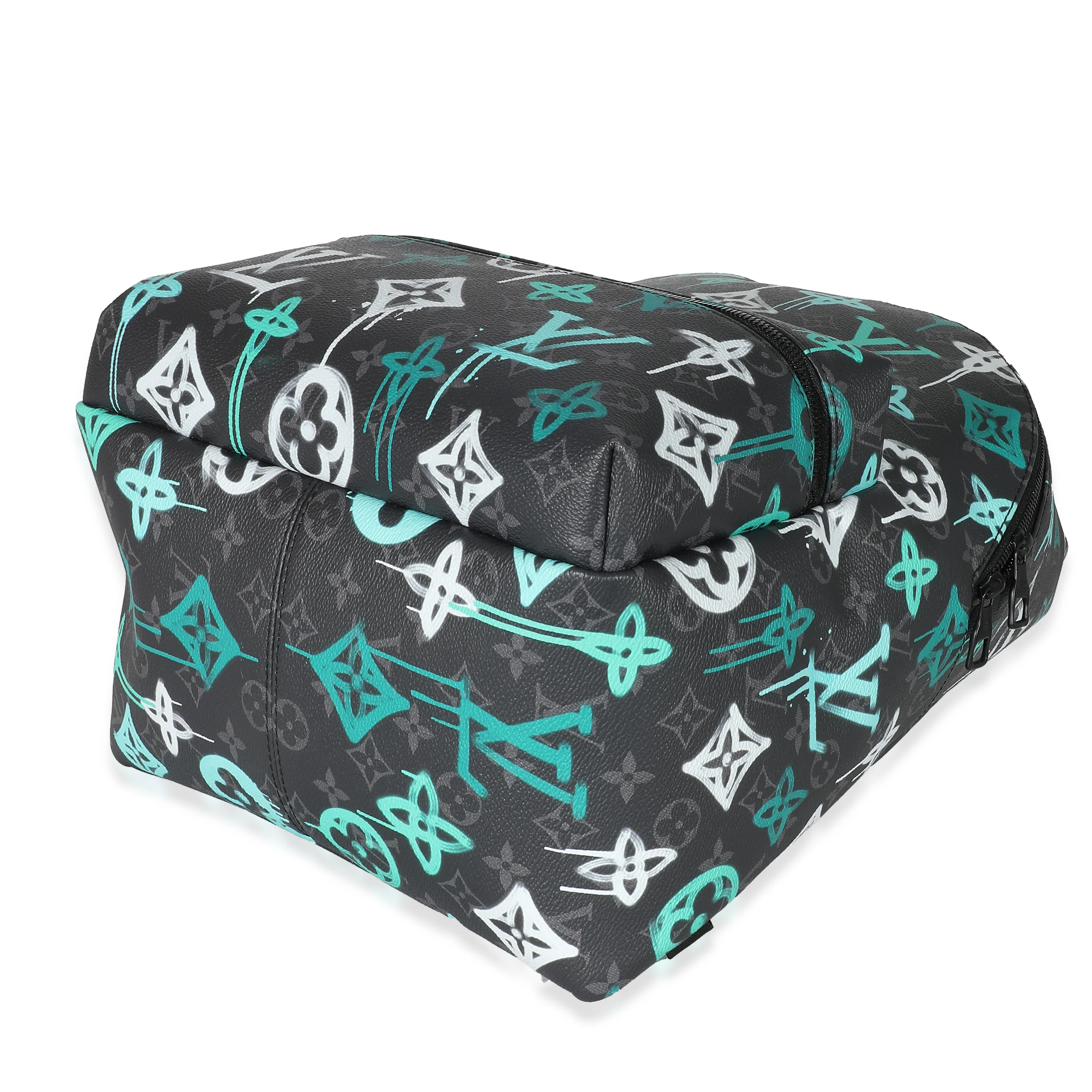 Louis Vuitton Graffiti Monogram Eclipse Canvas Discovery Backpack - Image 6