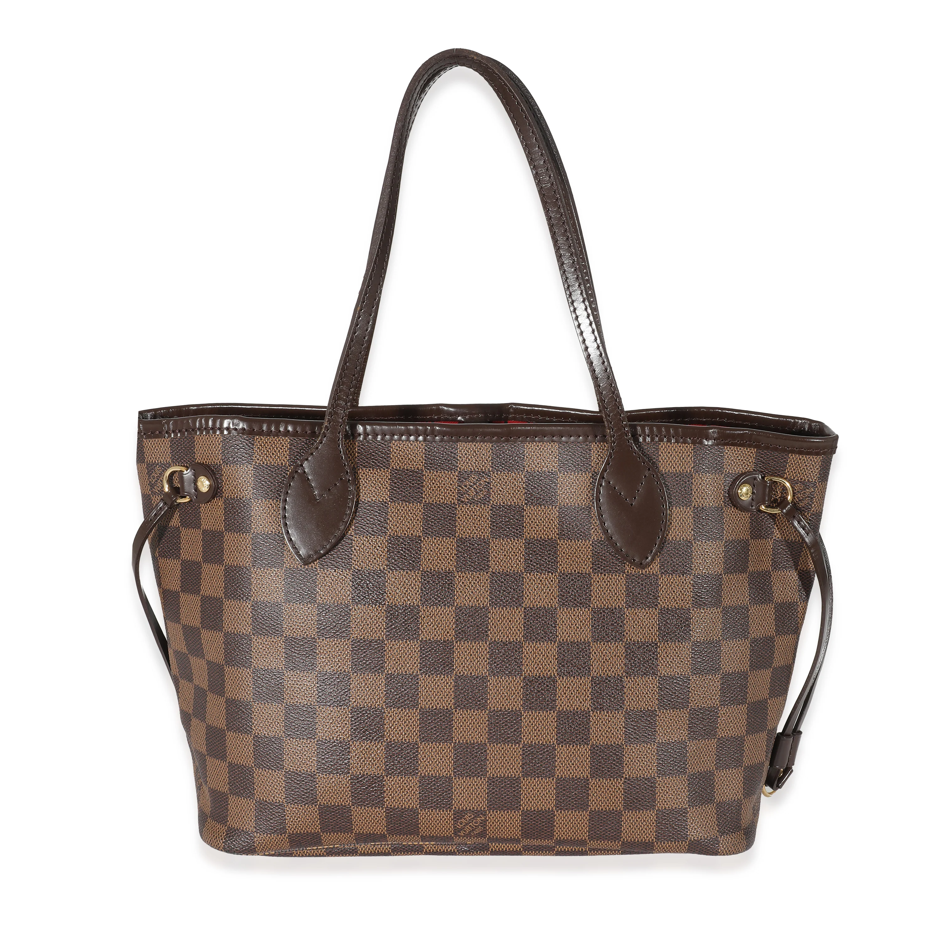 Louis Vuitton Damier Ebene Canvas Neverfull PM