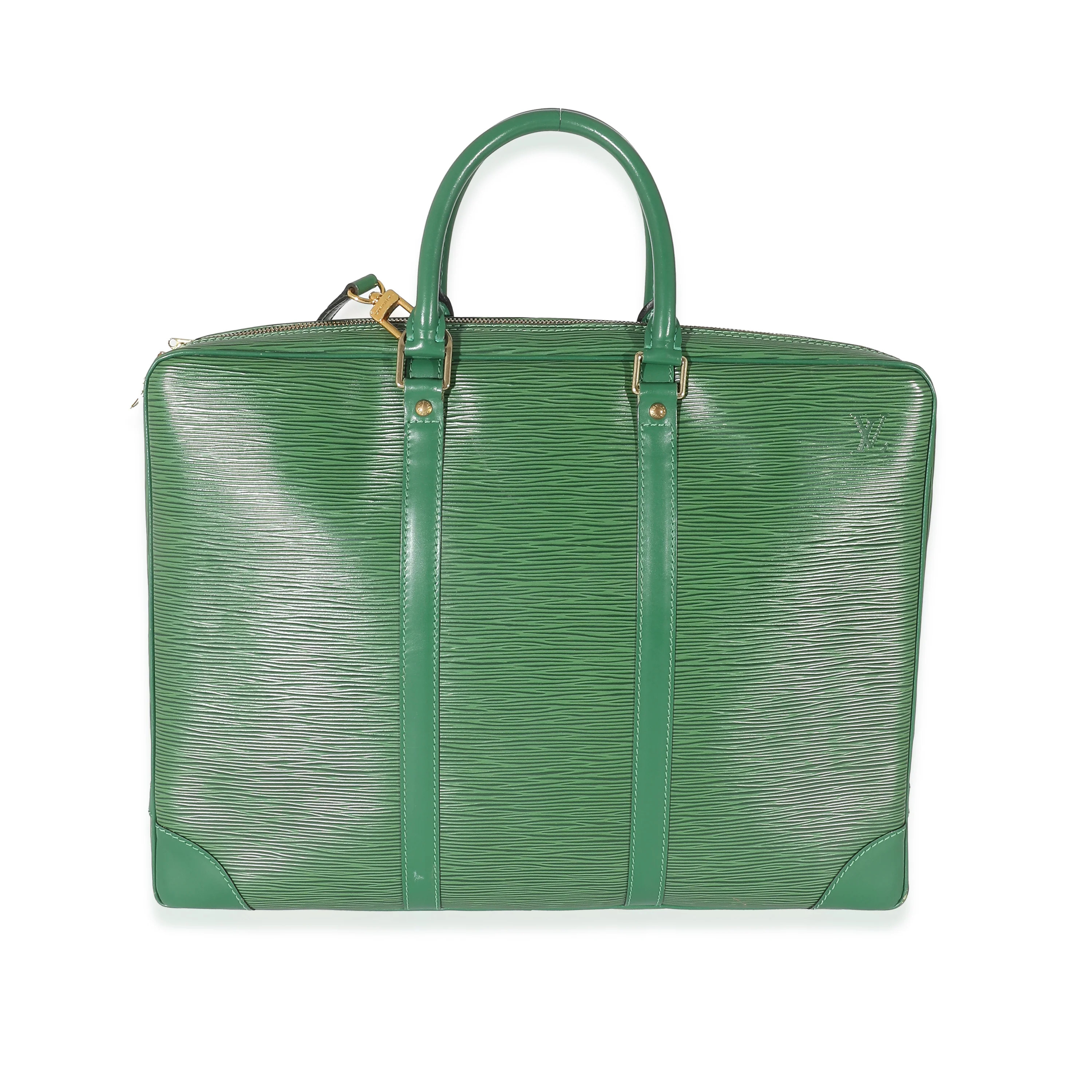 Louis Vuitton Green Epi Porte Documents Voyage - Image 3