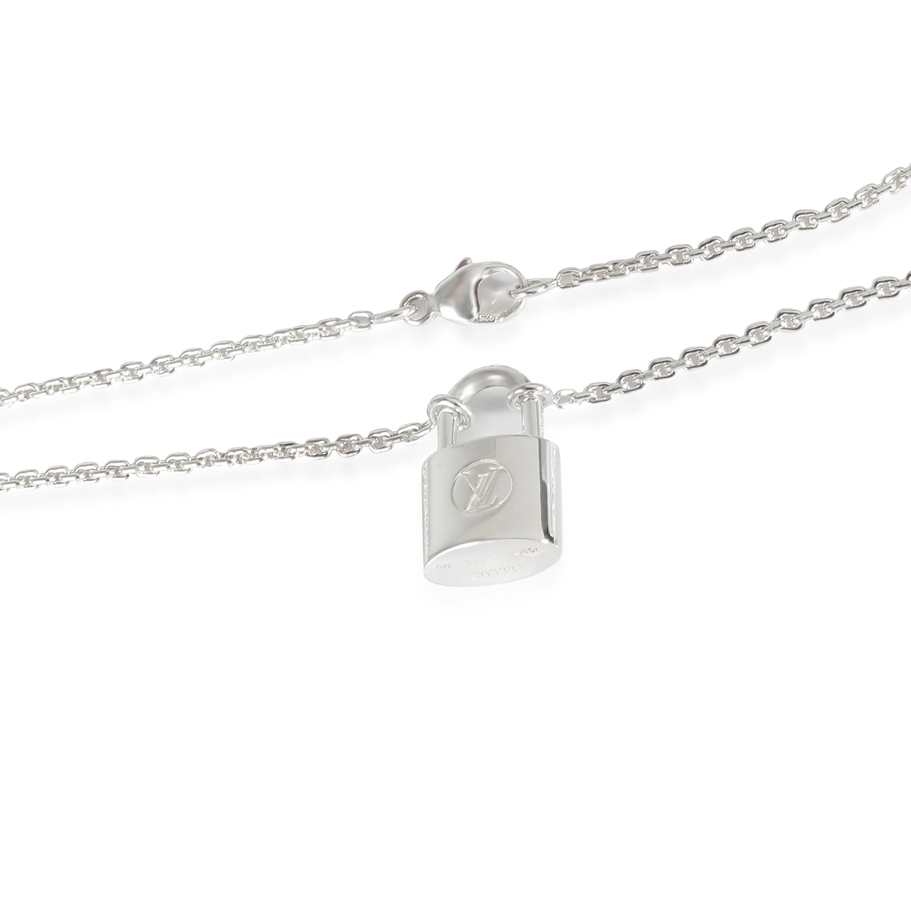 Lockit Pendant on Chain in Sterling Silver - Image 2