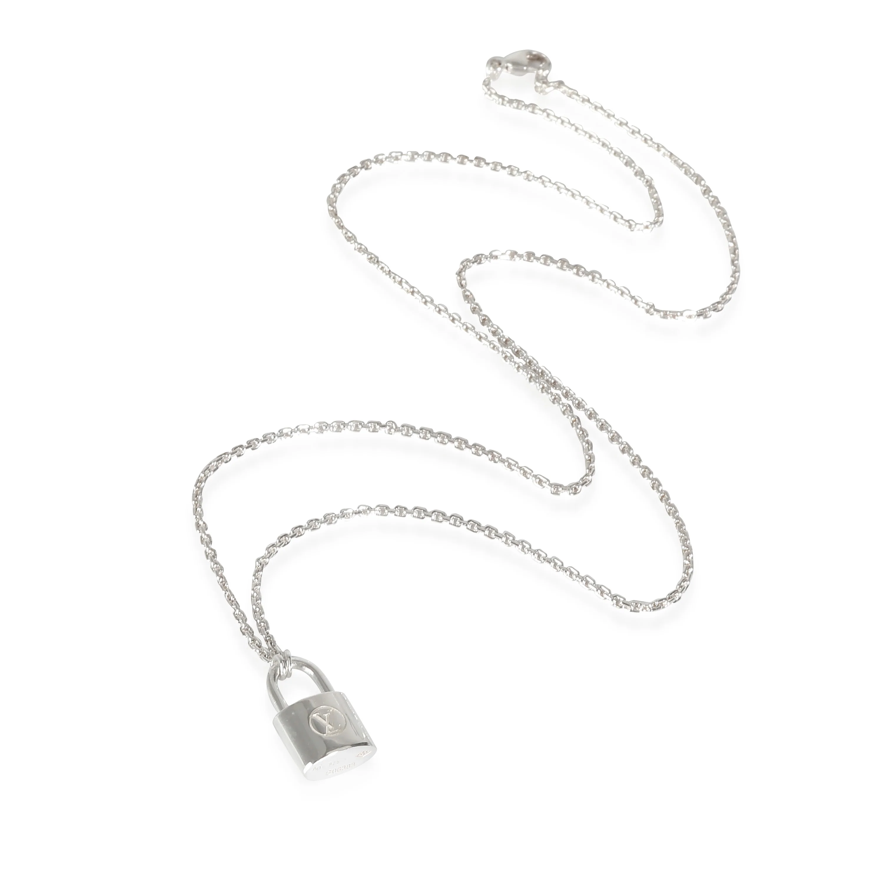 Lockit Pendant on Chain in Sterling Silver - Image 3