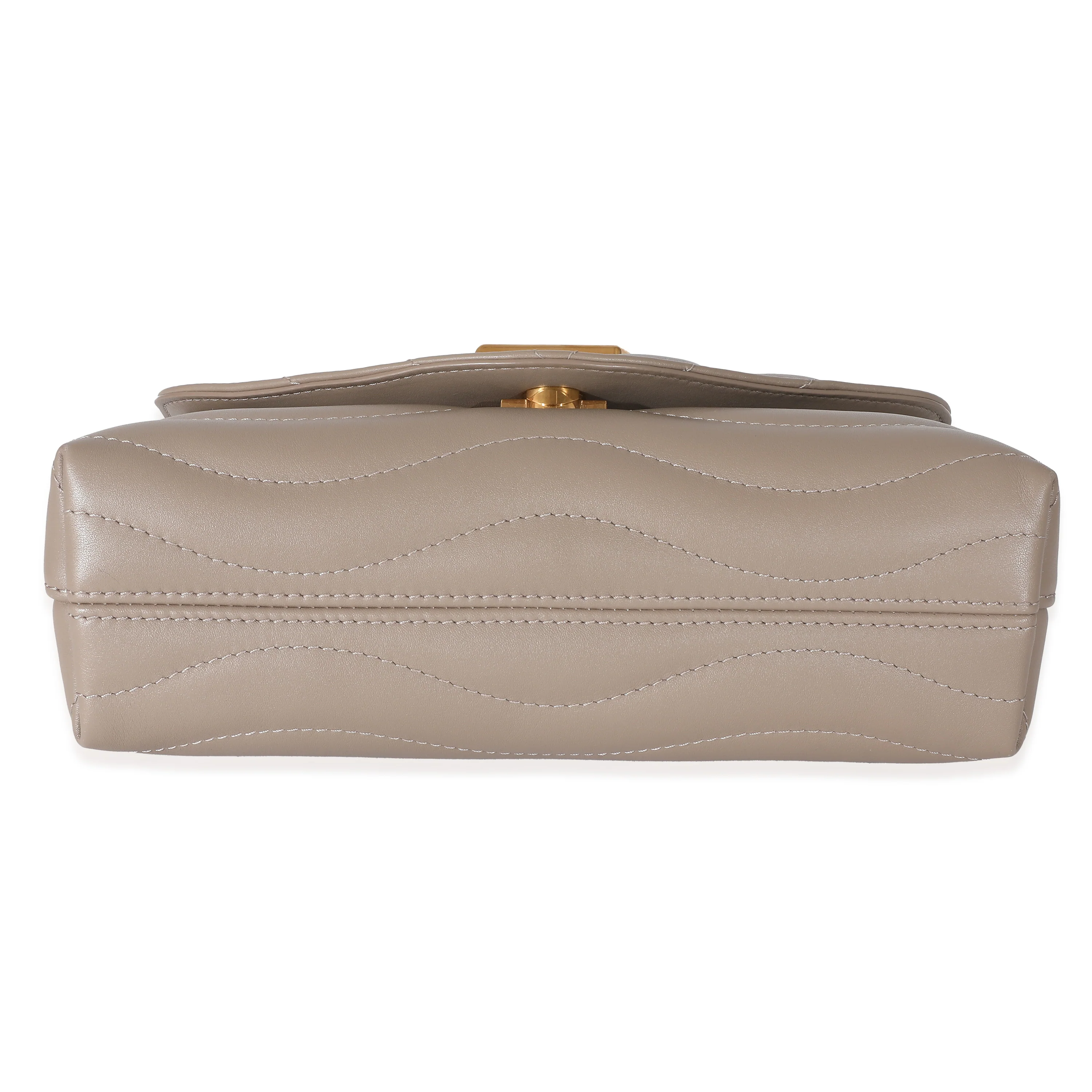Louis Vuitton Taupe Calf Leather New Wave Chain MM - Image 5