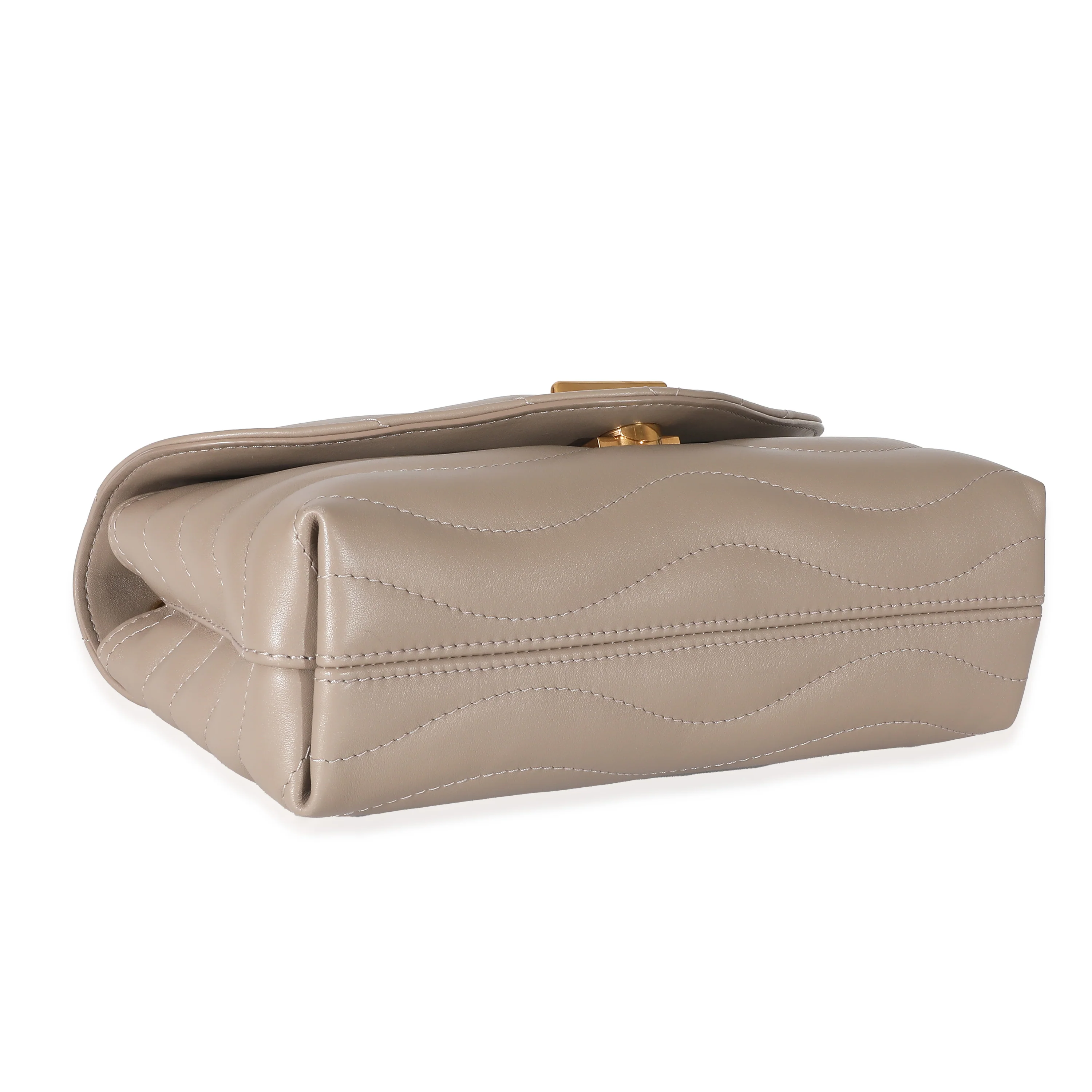 Louis Vuitton Taupe Calf Leather New Wave Chain MM - Image 6