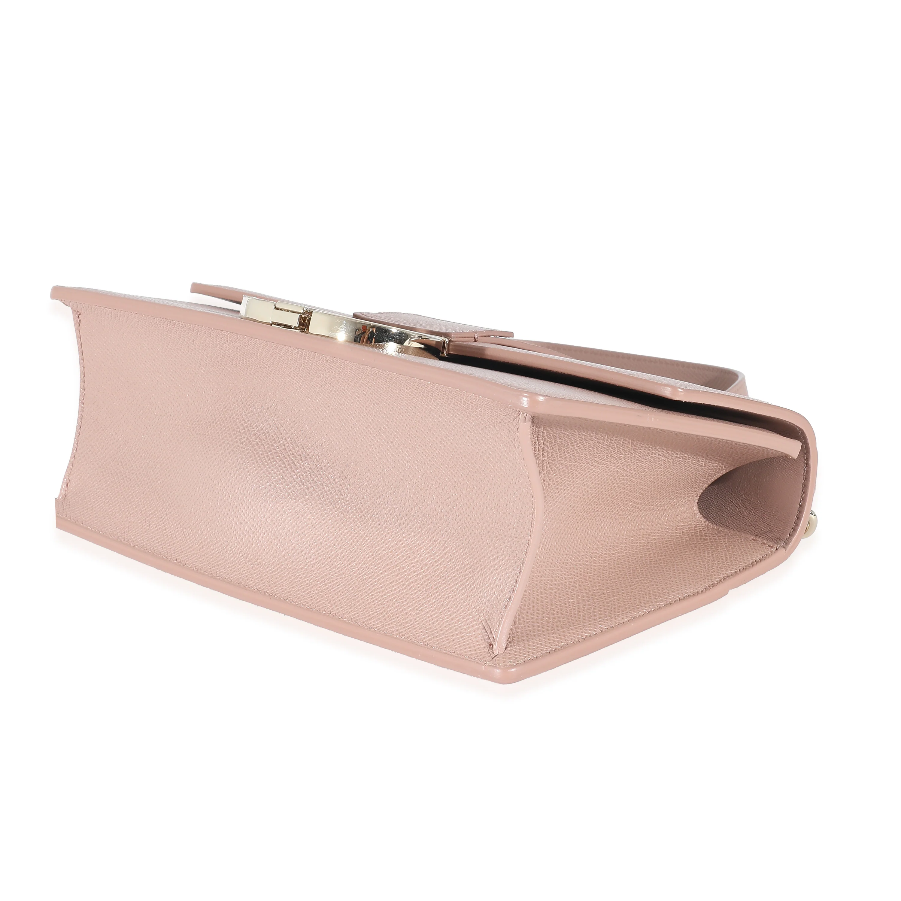 Christian Dior Pink Calfskin 30 Montaigne East West Flap Bag - Image 5