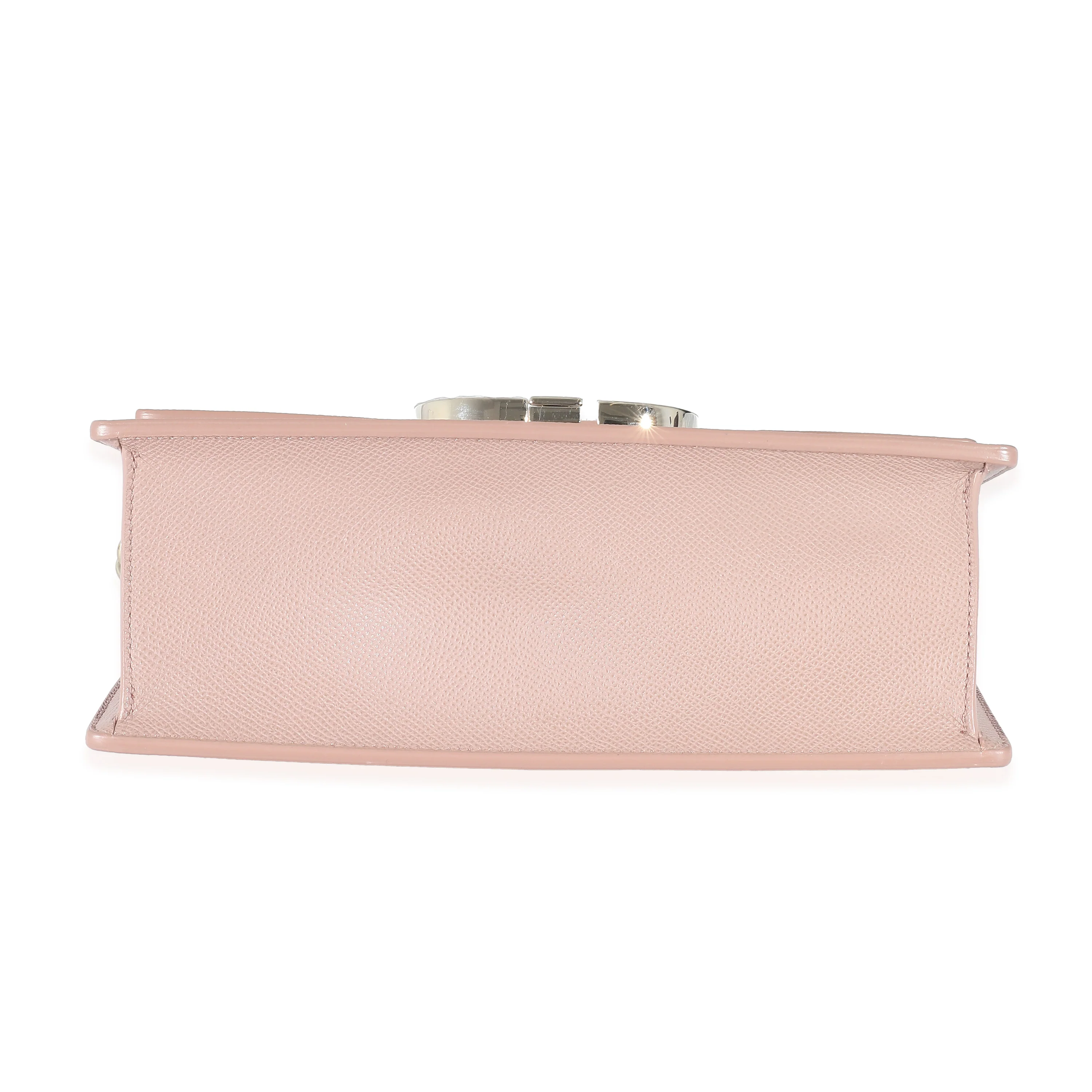 Christian Dior Pink Calfskin 30 Montaigne East West Flap Bag - Image 6