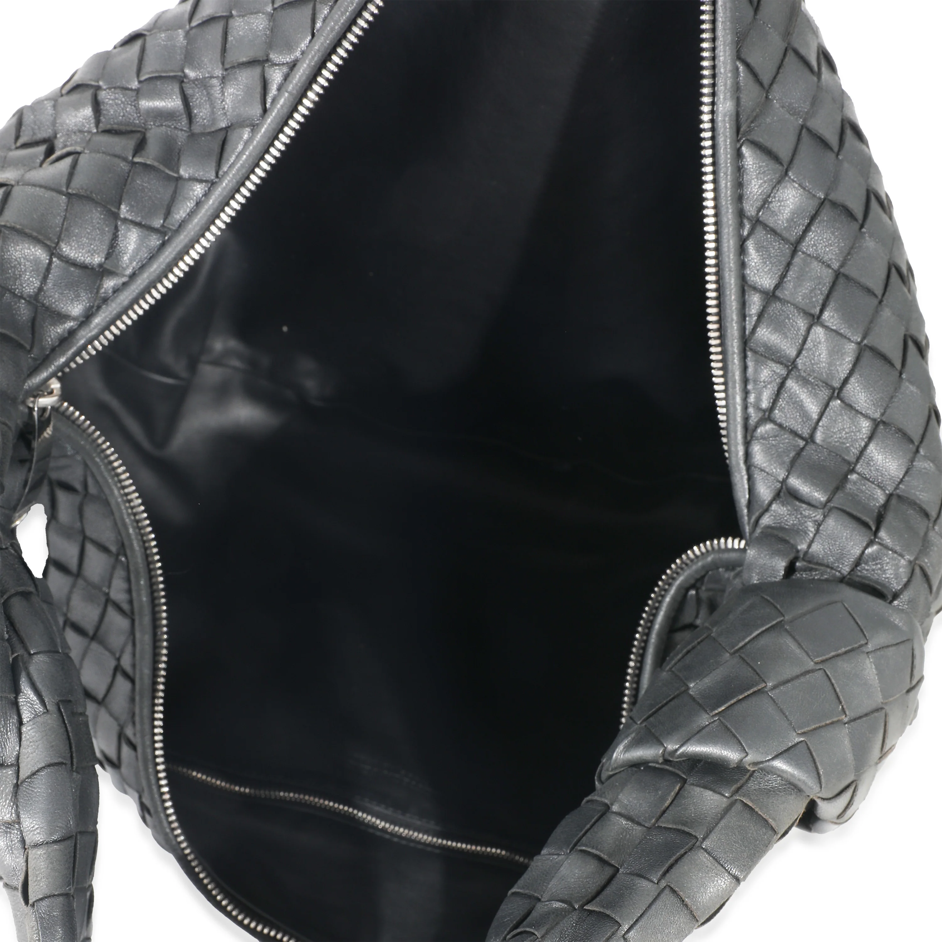 Bottega Veneta Black Intrecciato Lambskin Medium Jodie - Image 4