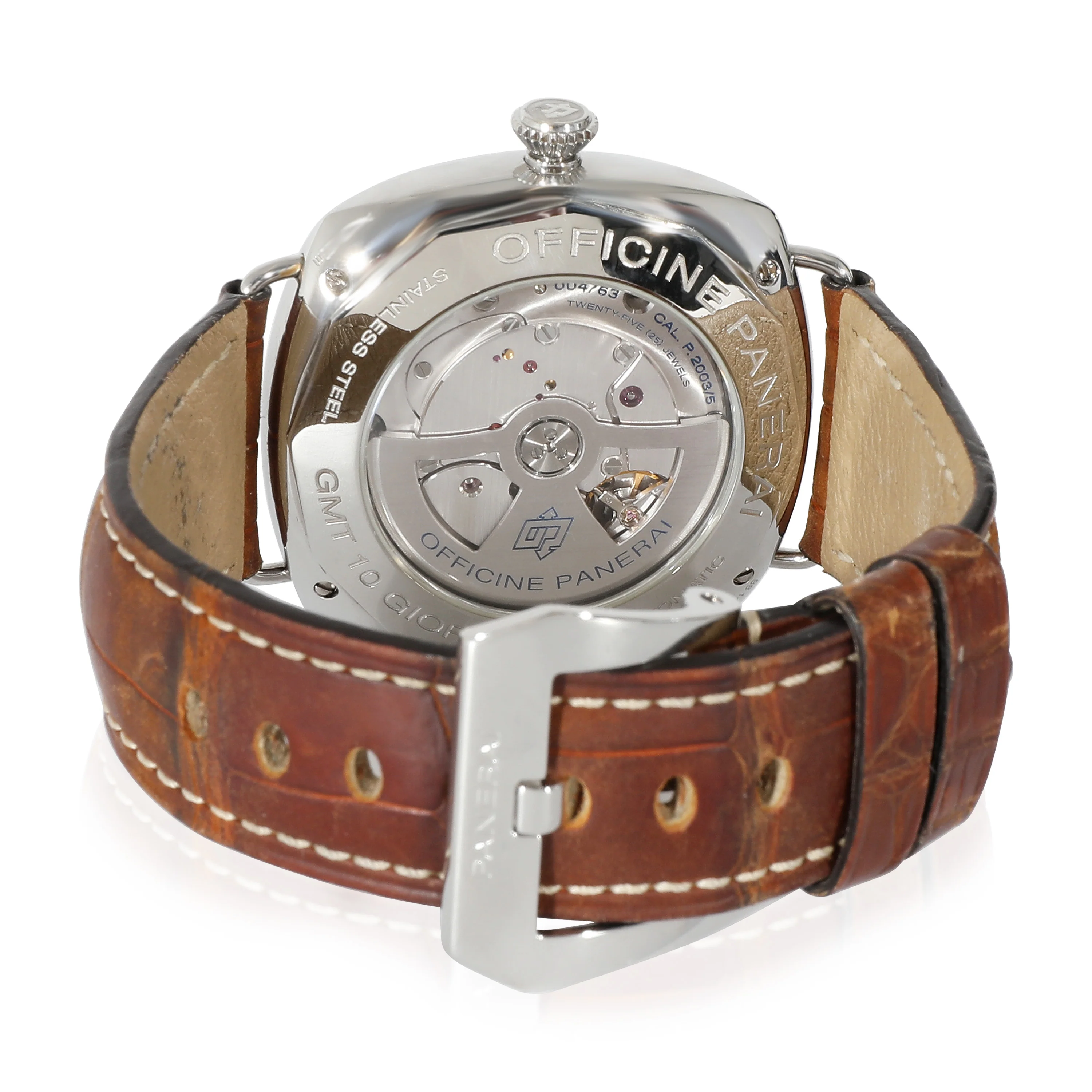 Panerai Radiomir 10 Day GMT PAM00323 Mens Watch in Stainless Steel - Image 4