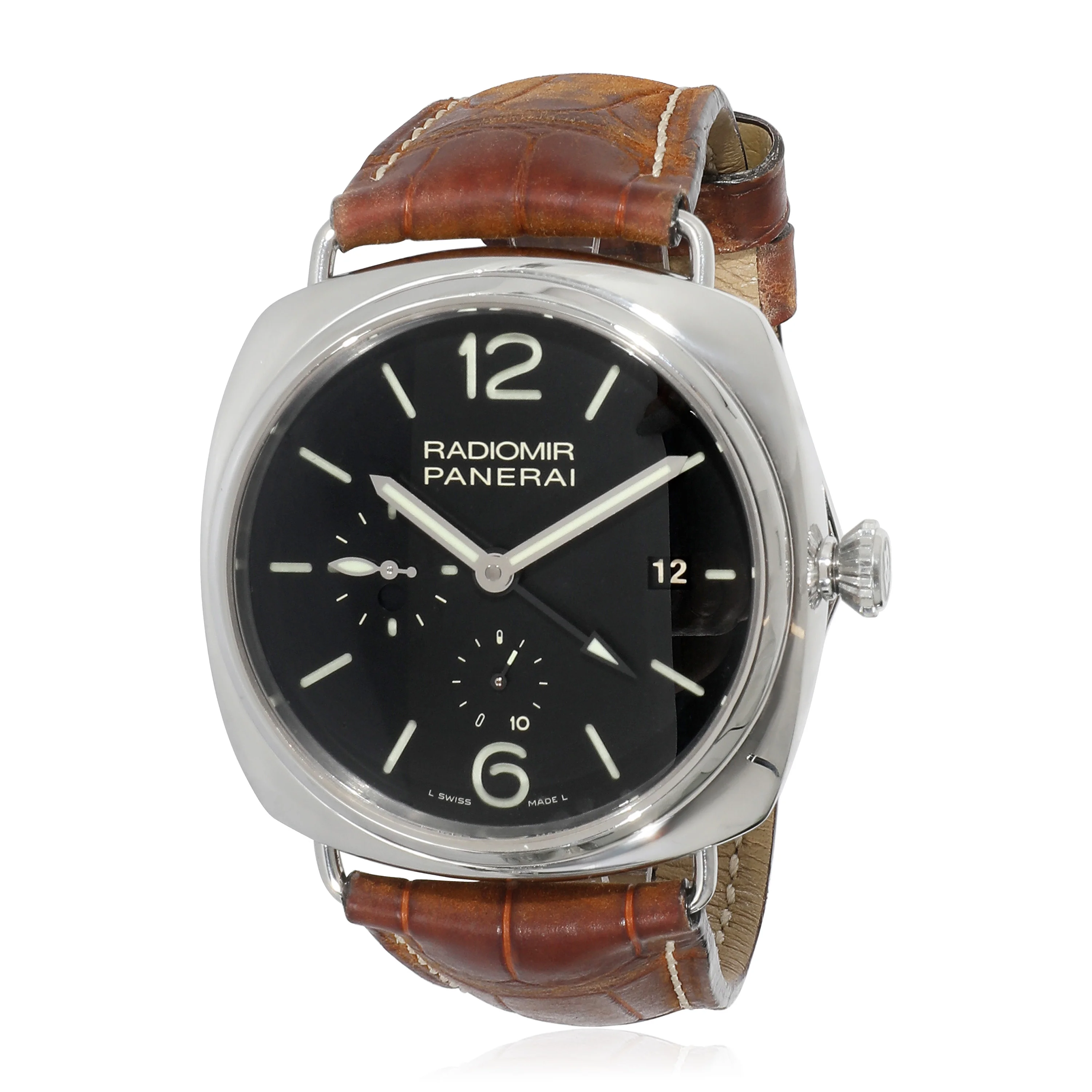 Panerai Radiomir 10 Day GMT PAM00323 Mens Watch in Stainless Steel - Image 6