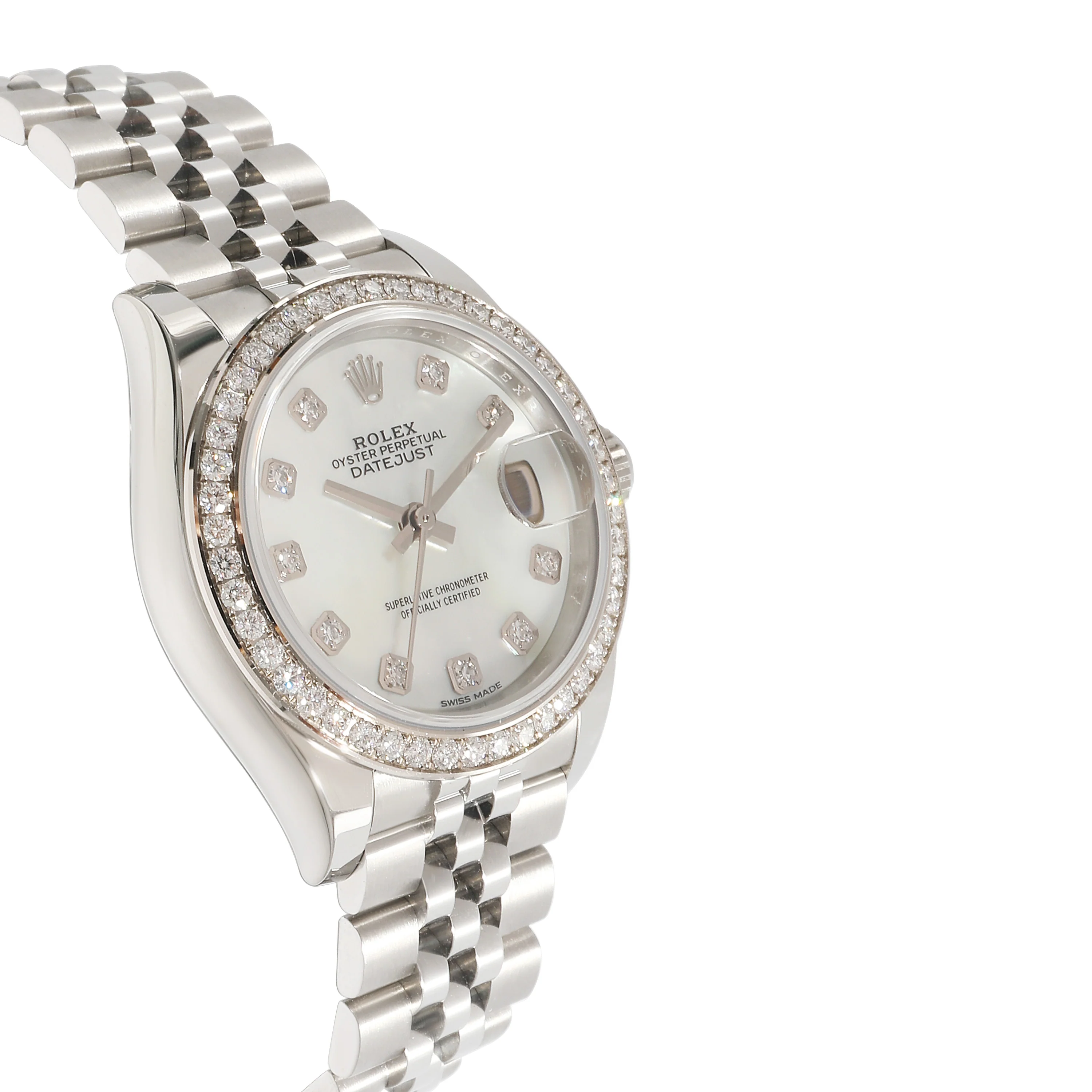Rolex Datejust 279384 Womens Watch in 18kt Stainless Steel/White Gold - Image 3