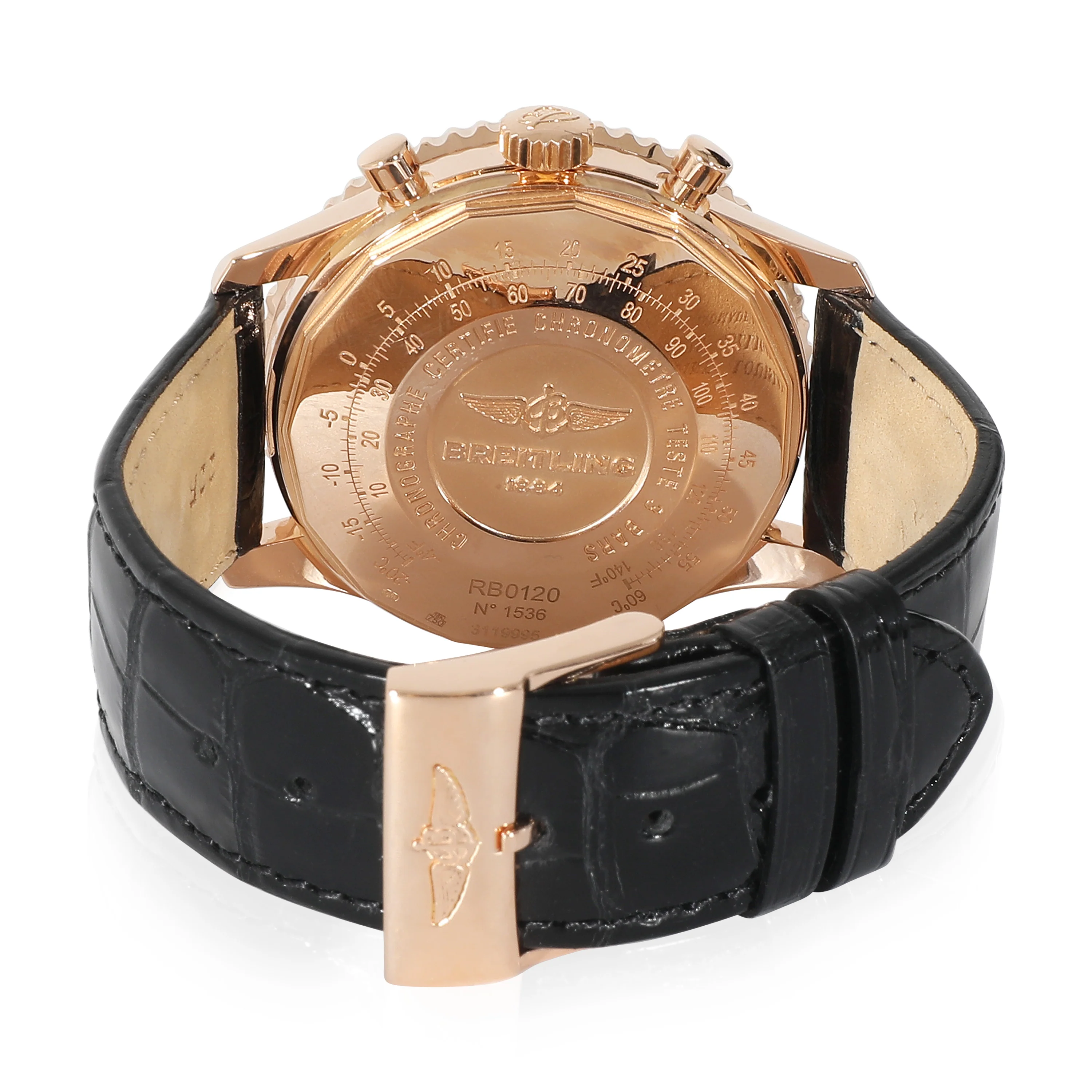 Breitling Navitimer 01 RB012012/BA49 Mens Watch in 18kt Rose Gold - Image 4