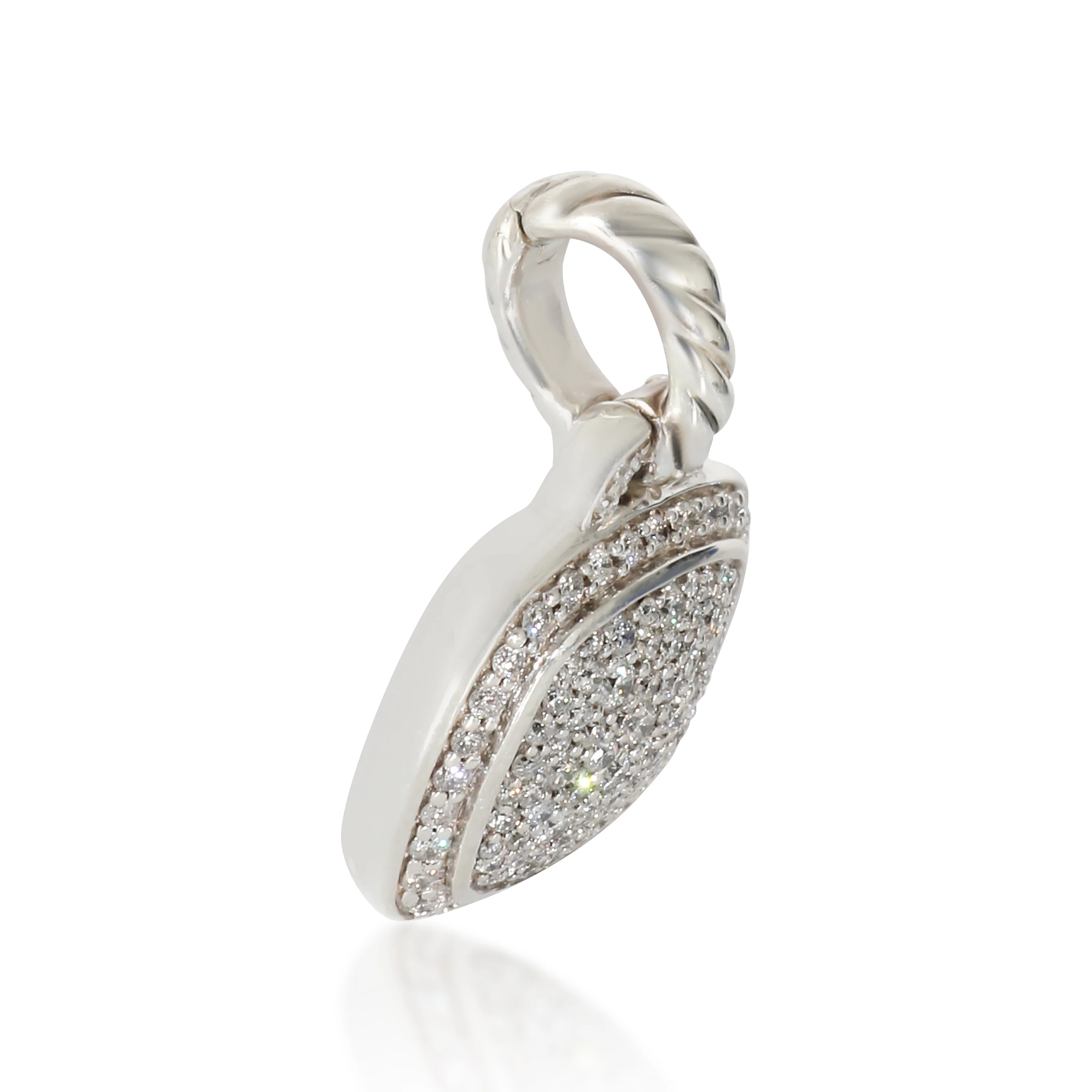 David Yurman Albion Pendant in Sterling Silver 0.6 CTW - Image 2