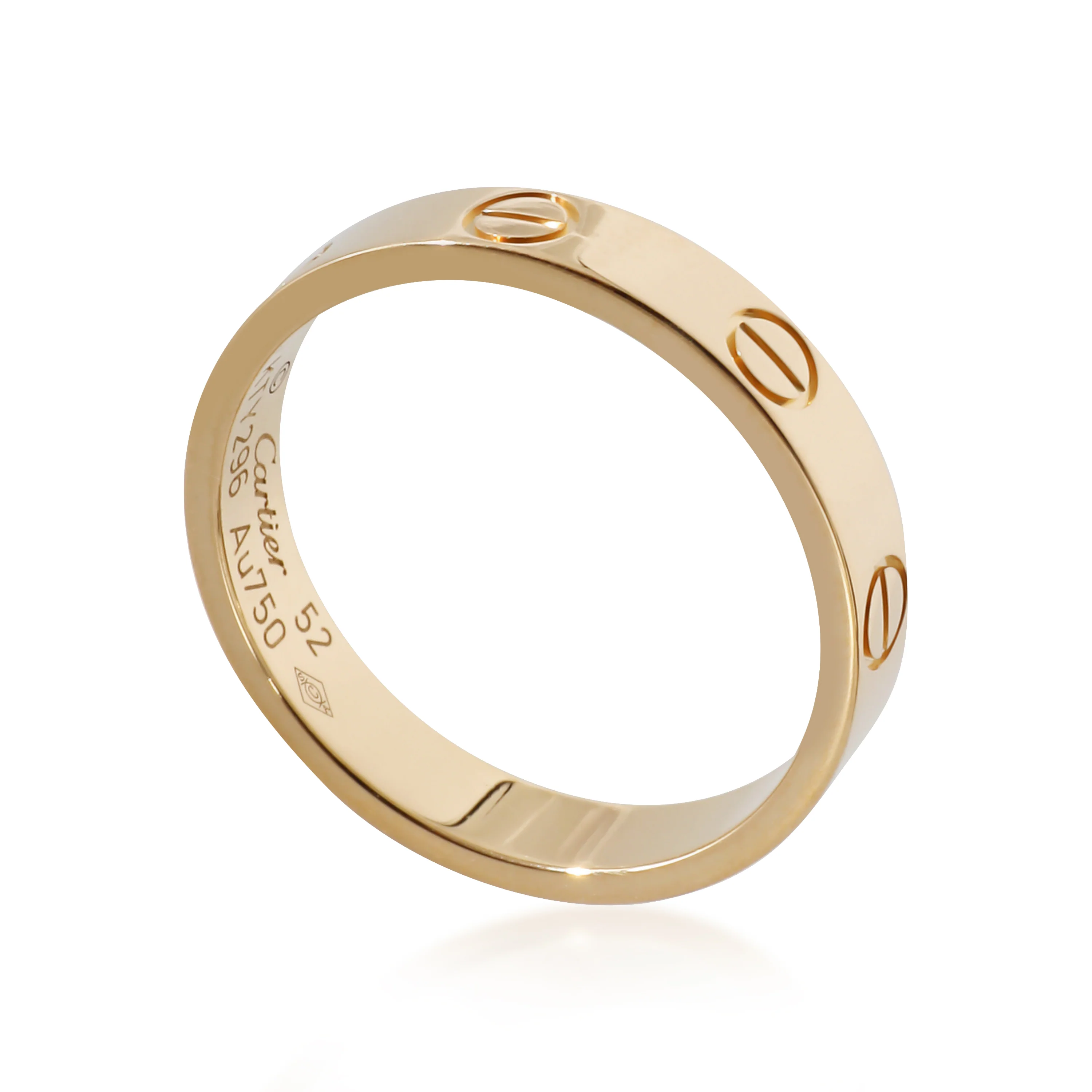 Cartier Love Wedding Band in 18K Yellow Gold - Image 4