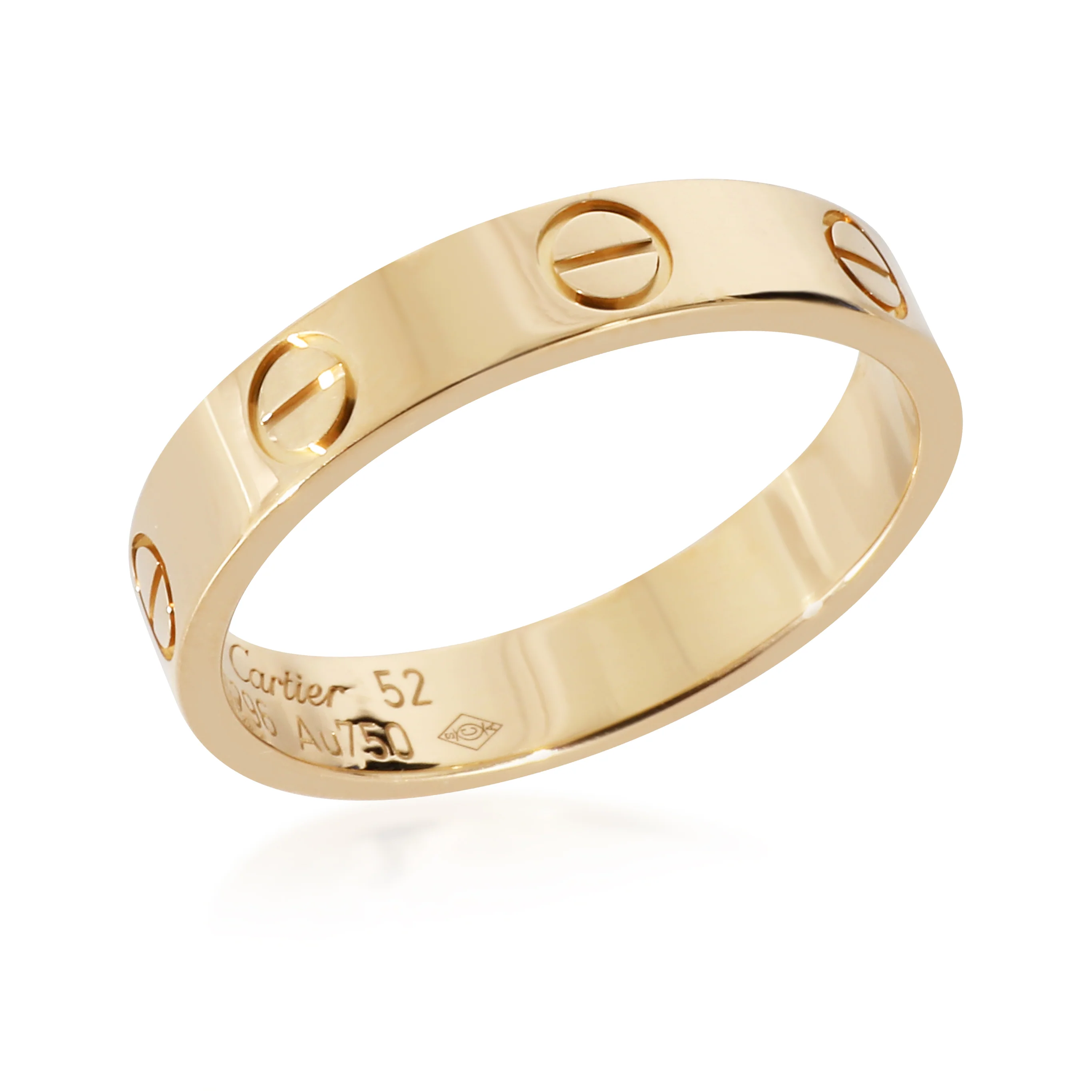 Cartier Love Wedding Band in 18K Yellow Gold - Image 6
