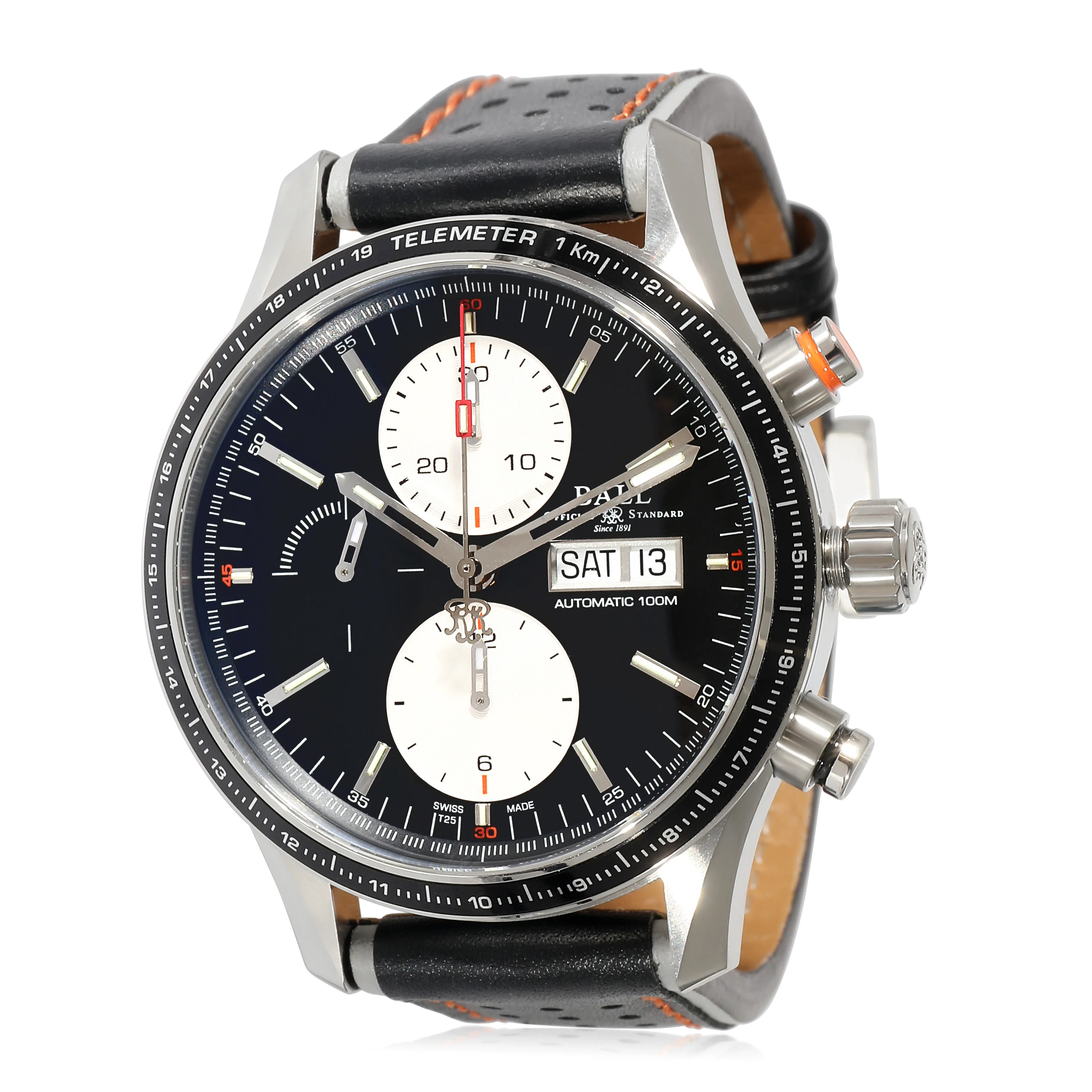 Fireman Strom Chaser CM3090C-LIJ-BK Mens Watch in Stainless Steel